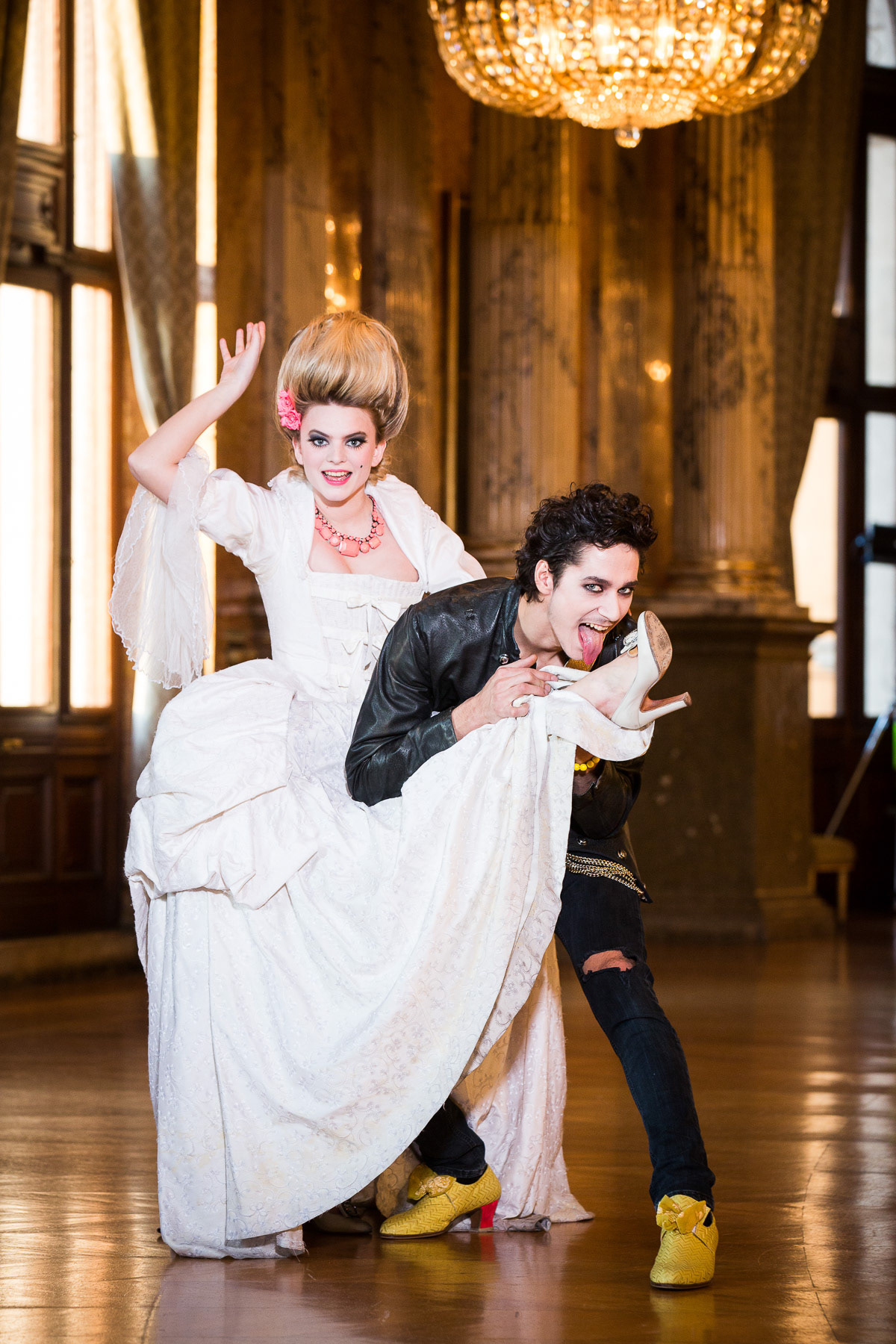 Anna Hofmann und Noah Saavedra "Schauspielbarball"