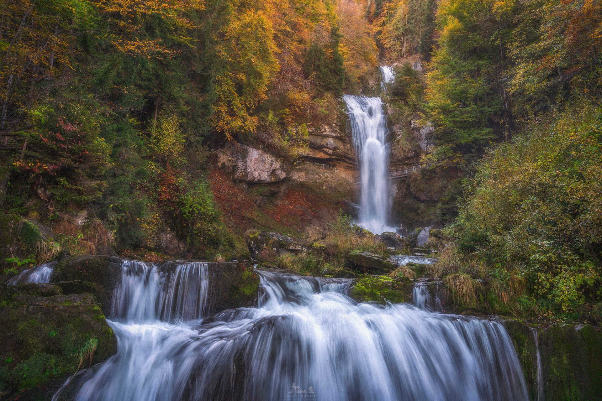 Giessbach Waterfall - Switzerland
