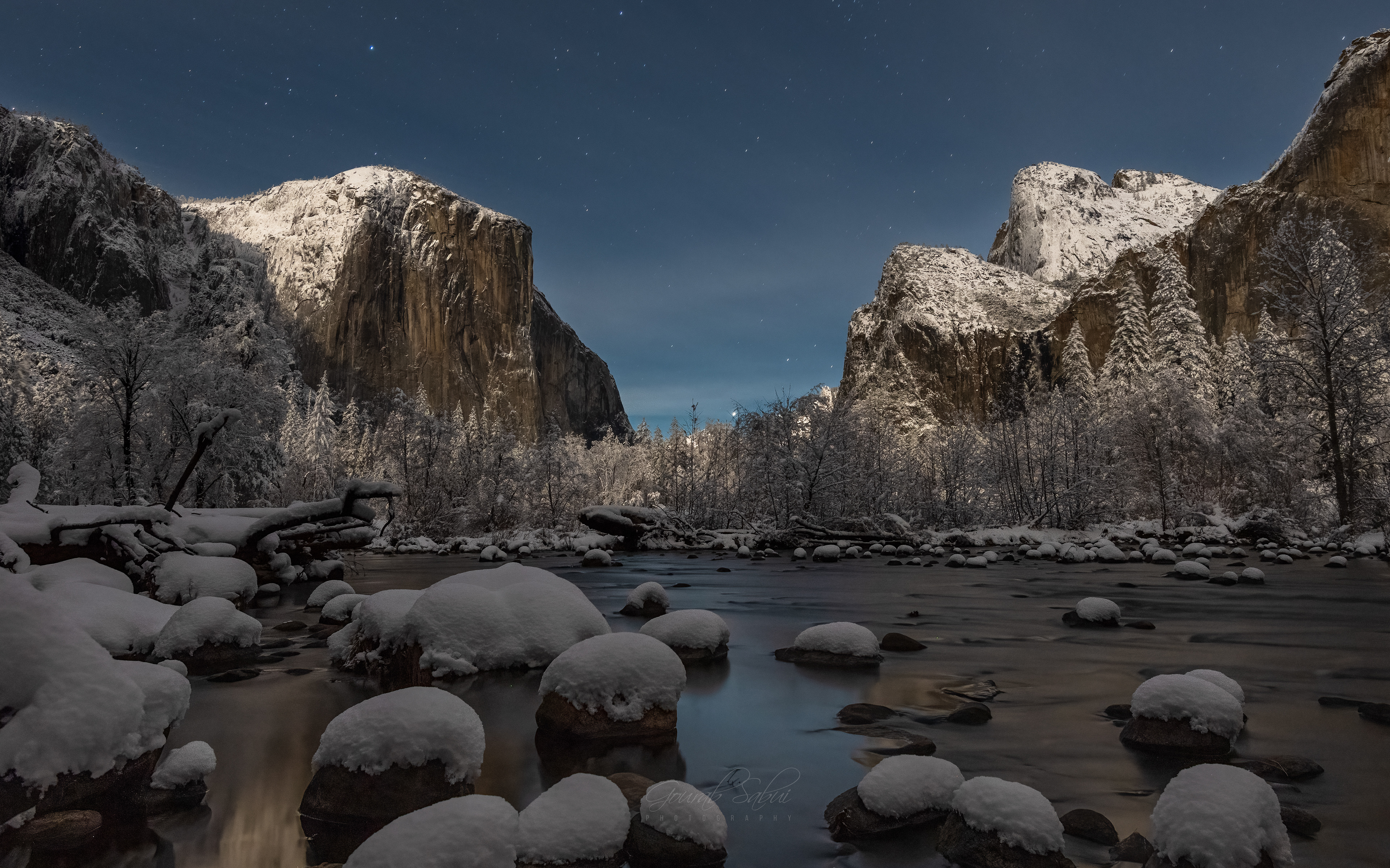 Moonlit, Yosemite National Park, CA