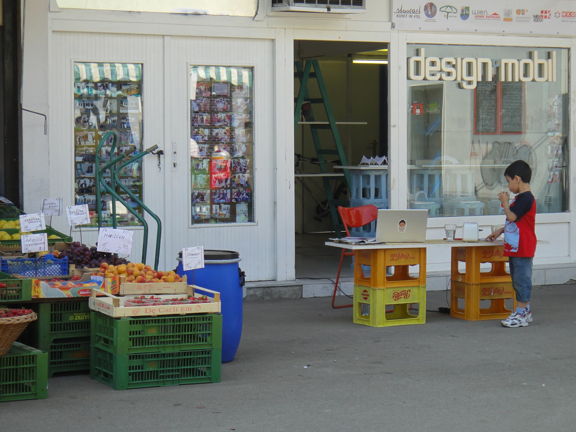 Designintervention / Agora Marktbiennale Vienna