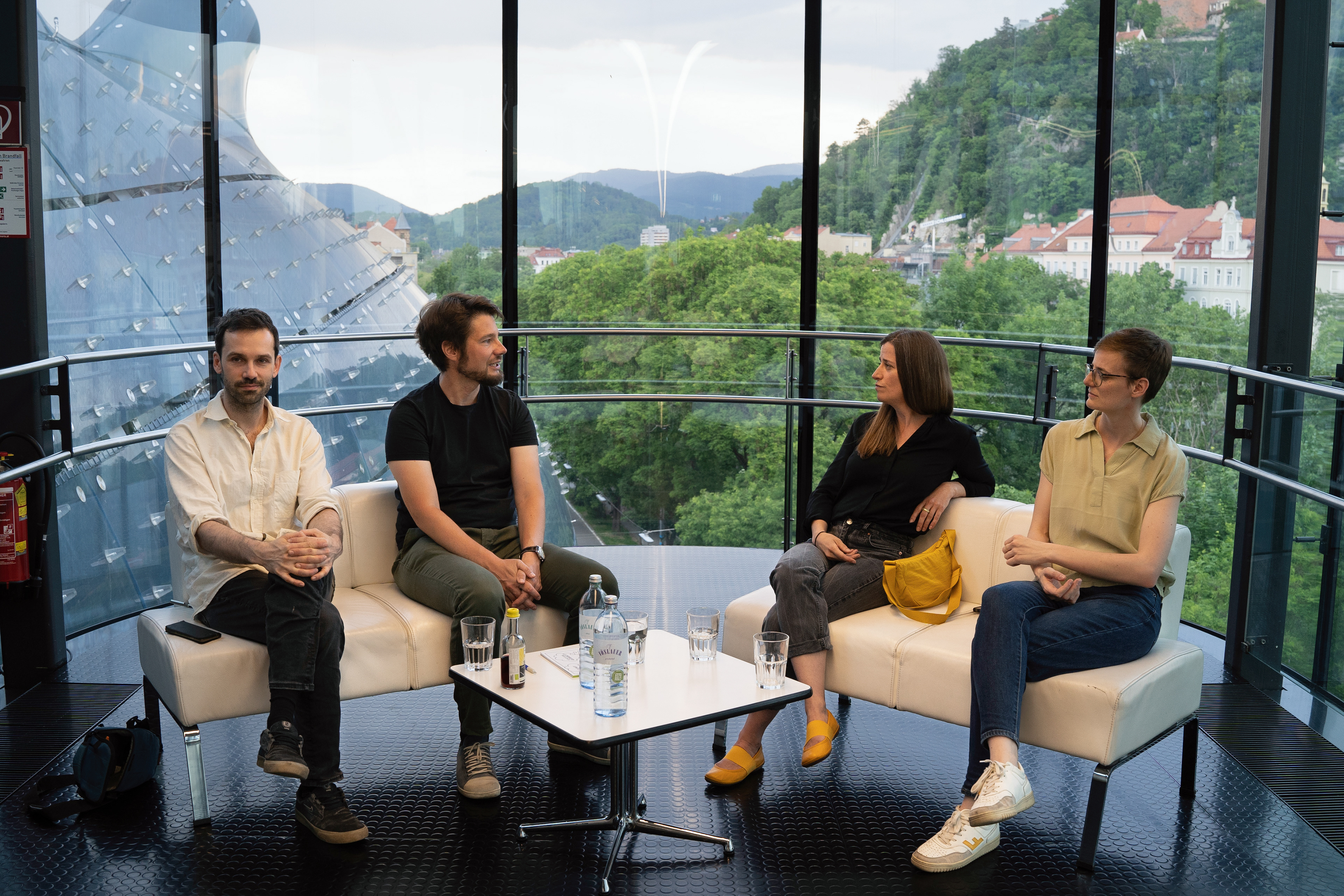 Talk 'Keine Zeit für Ausreden' © Kunsthaus Graz / A. Juric