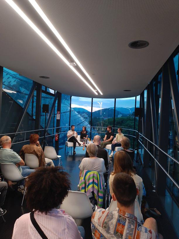 Talk 'Keine Zeit für Ausreden' © Kunsthaus Graz / A. Juric