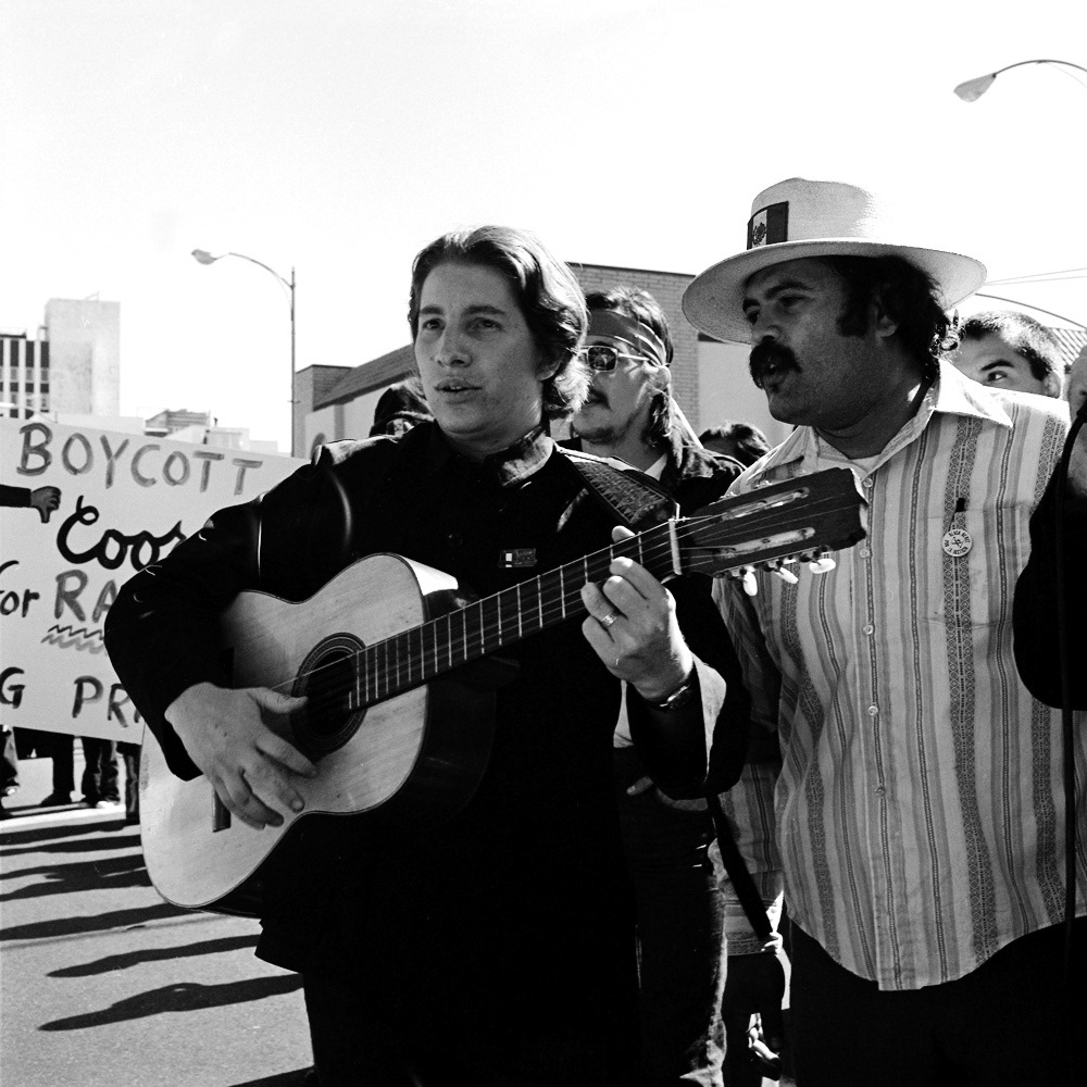 Downtown San Jose Protest Adrian Vargas and Sal Candelaria