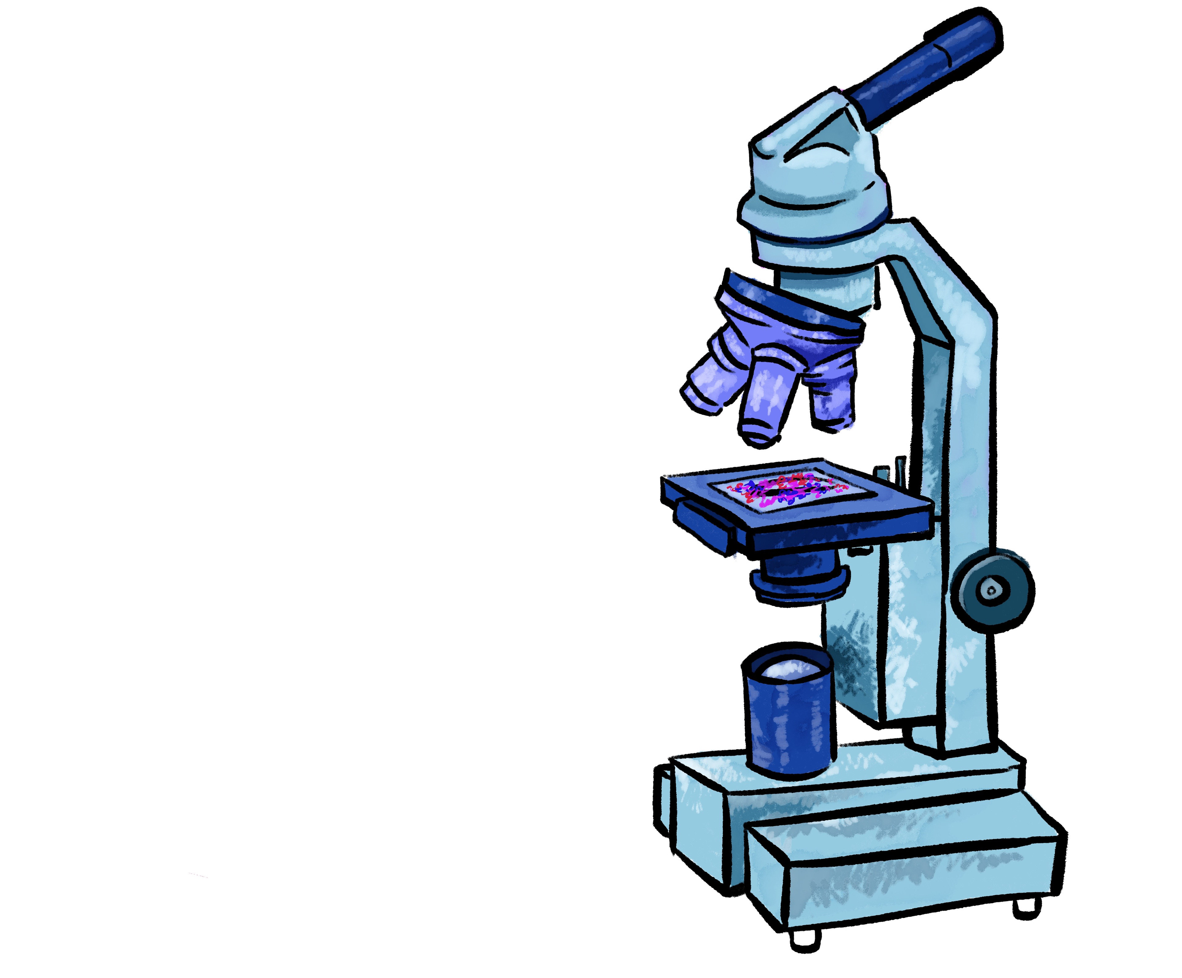 Microscope Illustration
