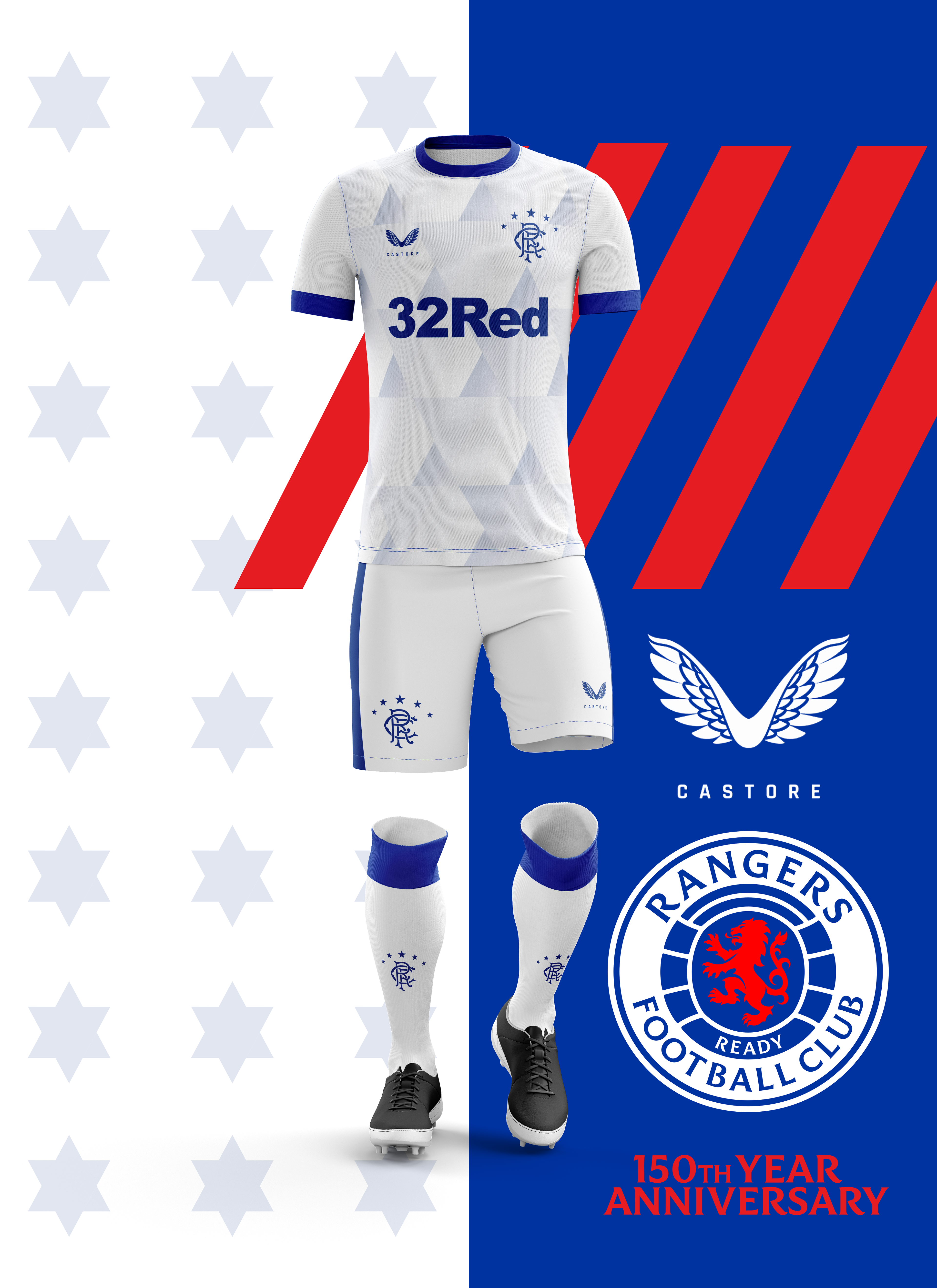 Rangers FC Mark 150th Anniversary with “Gallant Pioneers” Kit