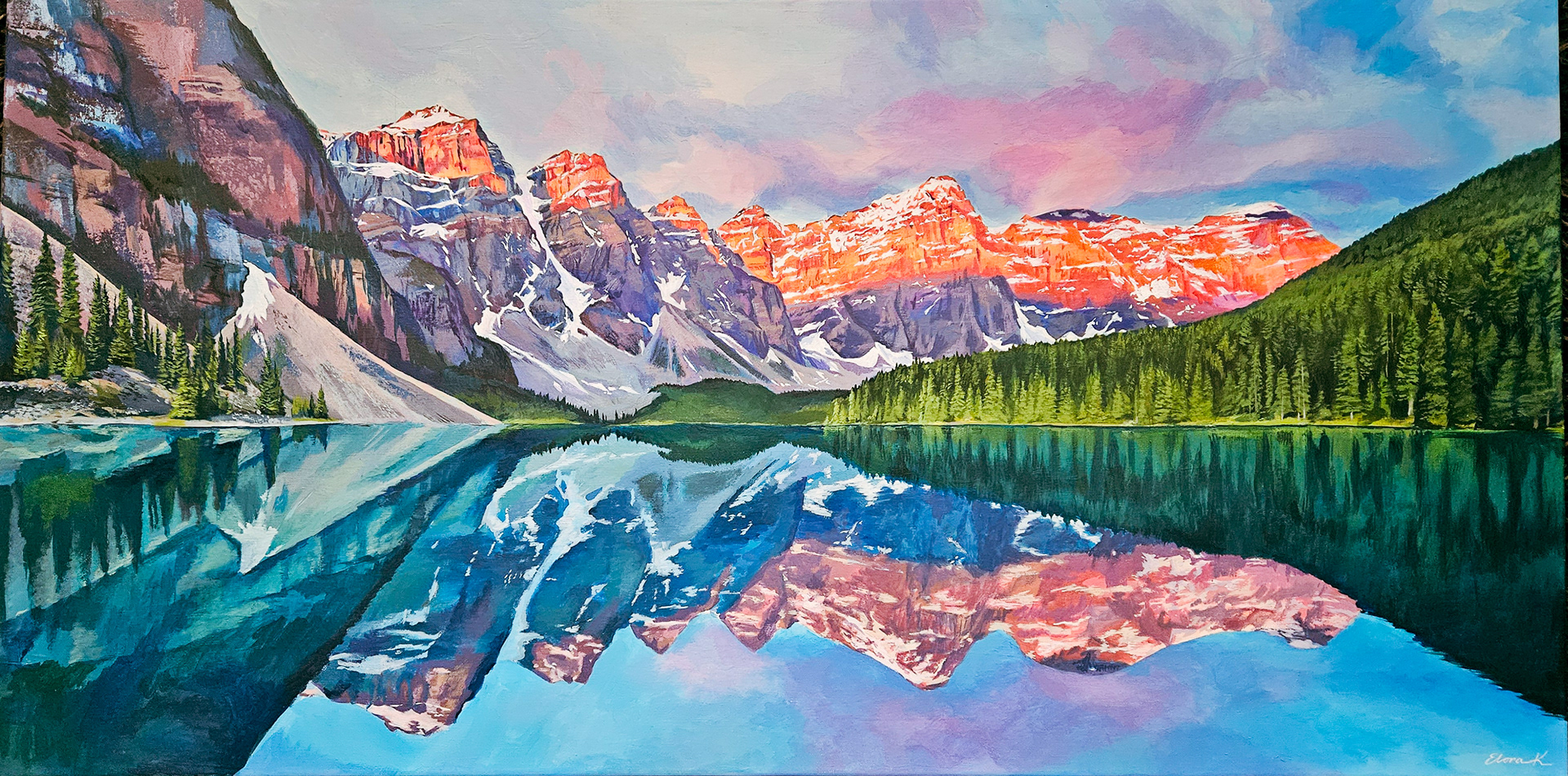 Moraine Lake Reflections