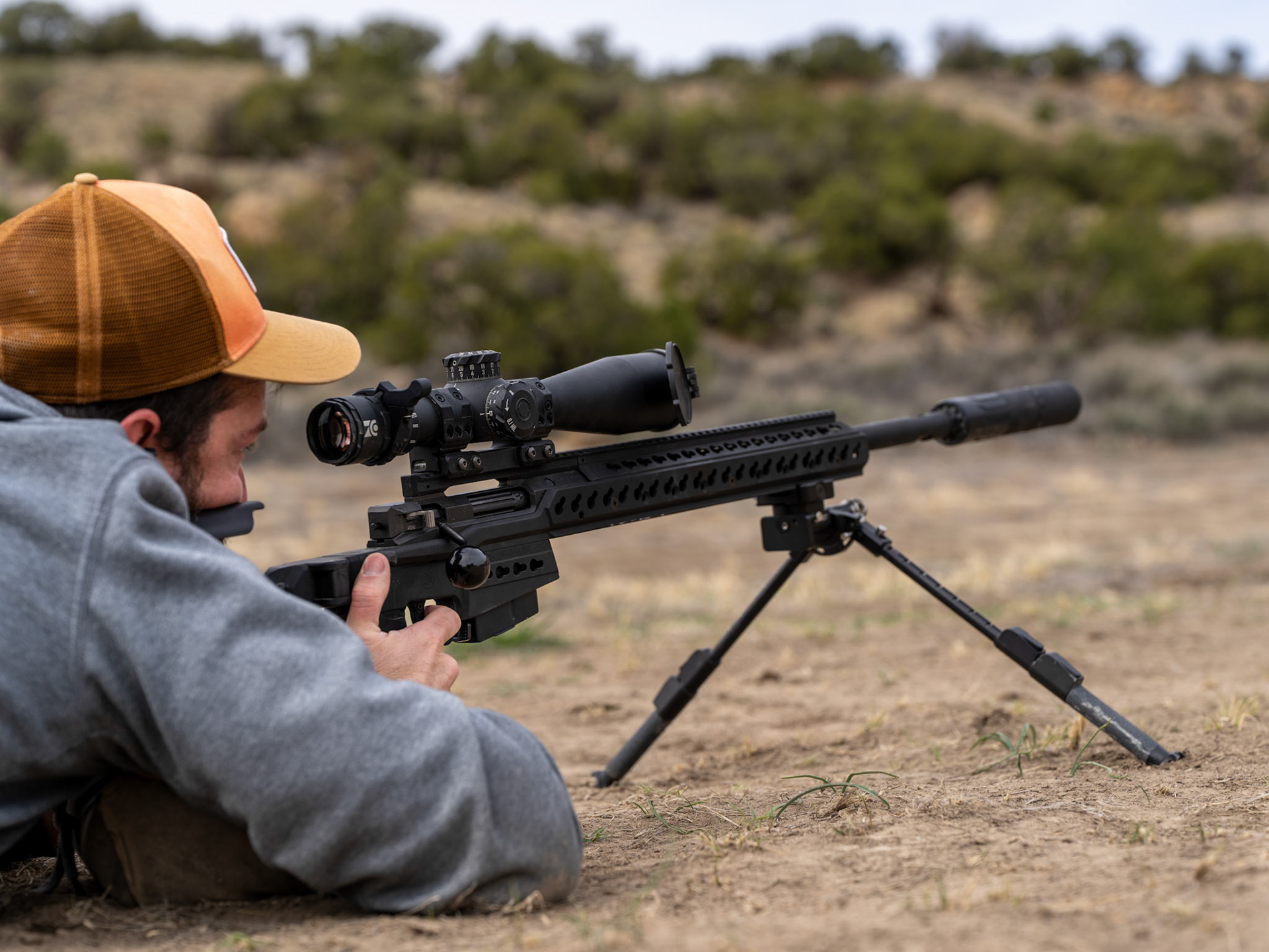 Close up AI Rifle