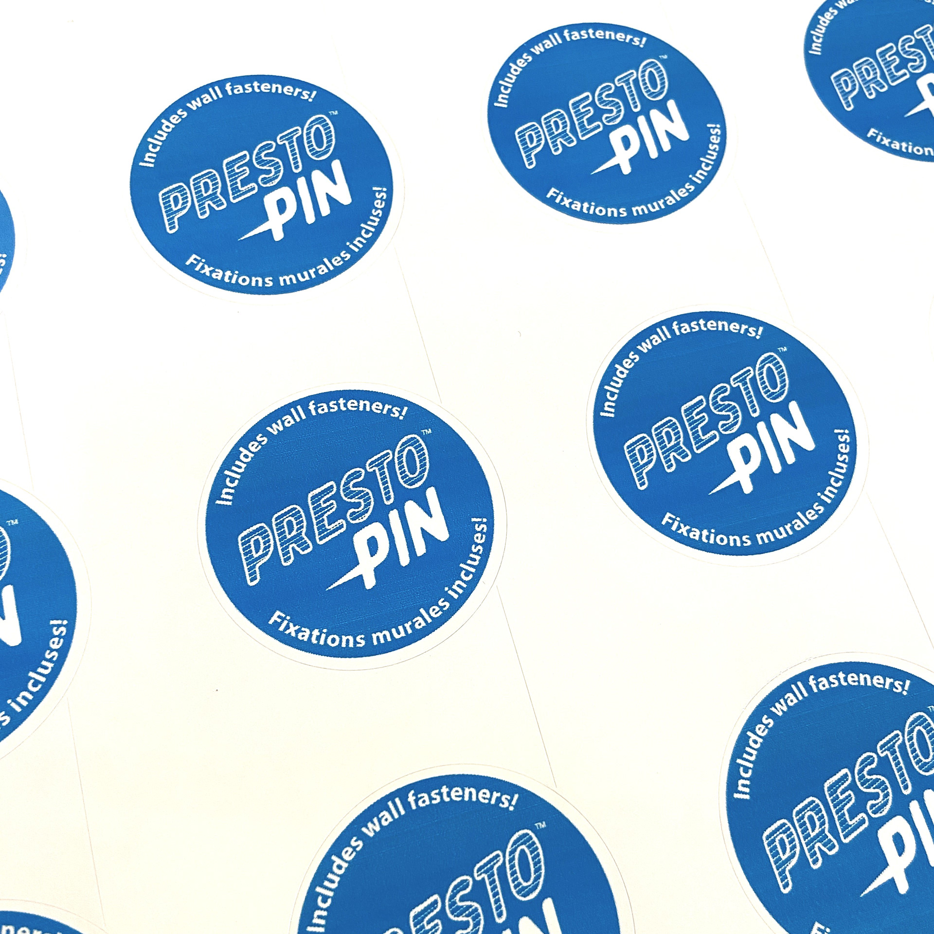 Sticker Printed Page