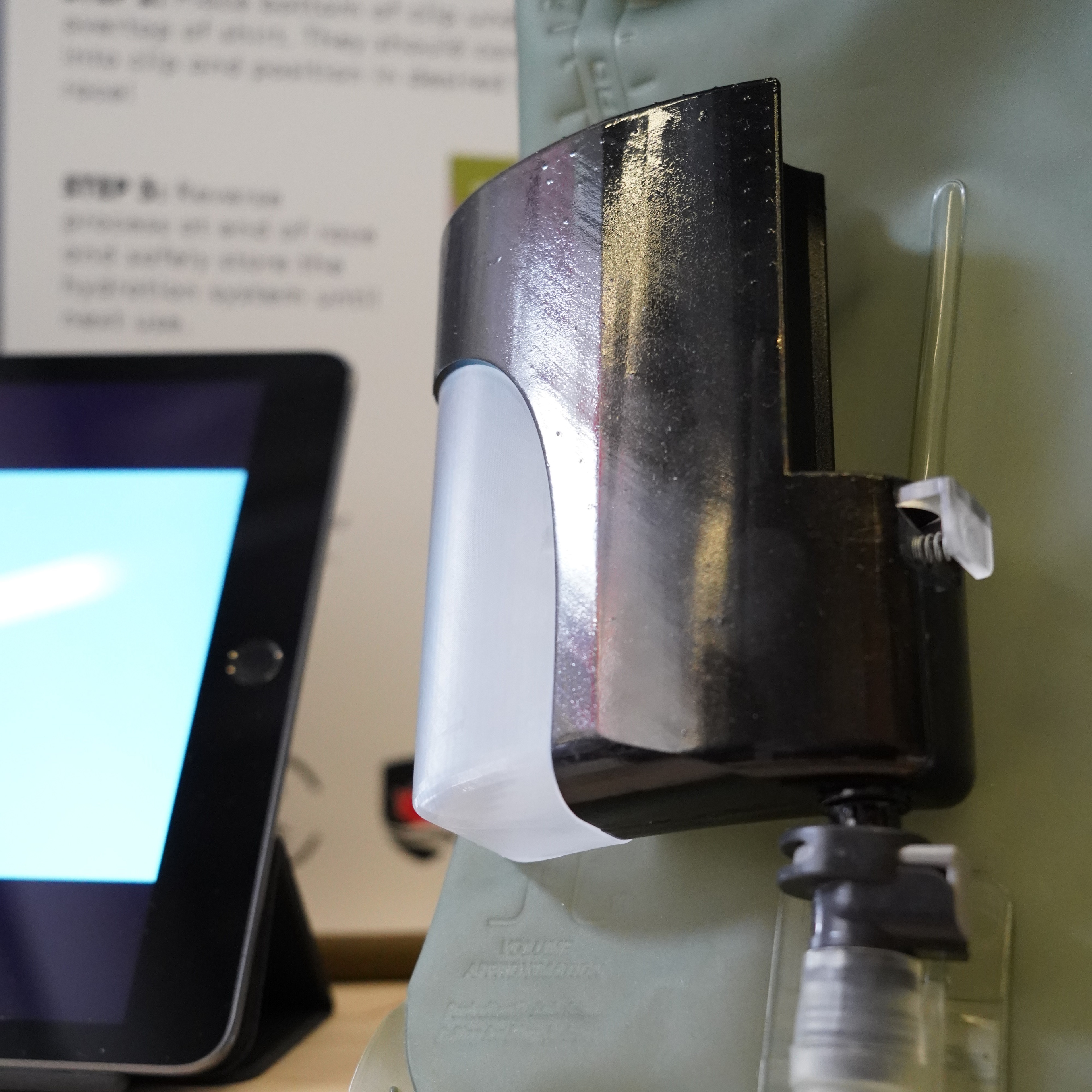 Close up of CO2 Pressurizer