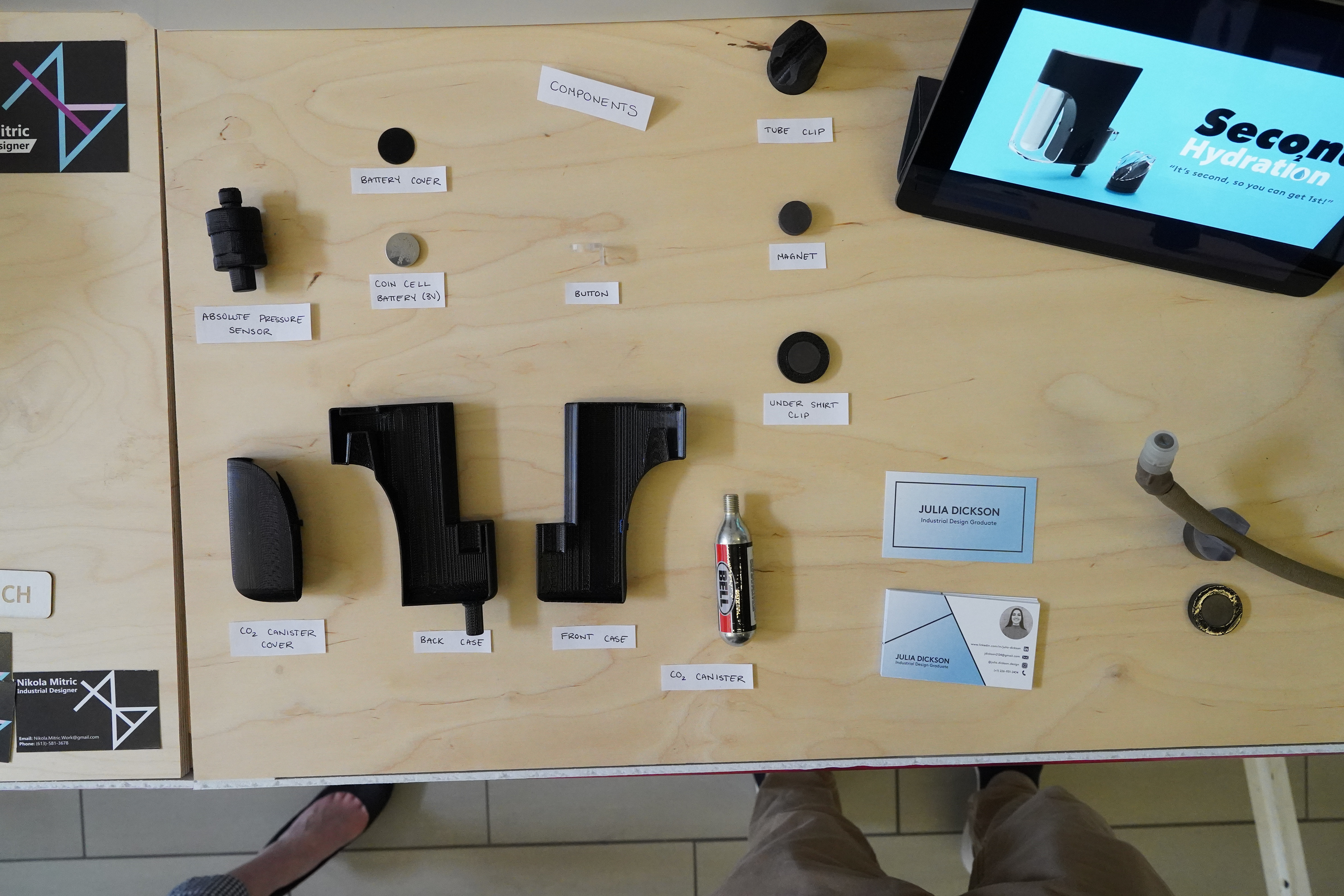 Top View of Components