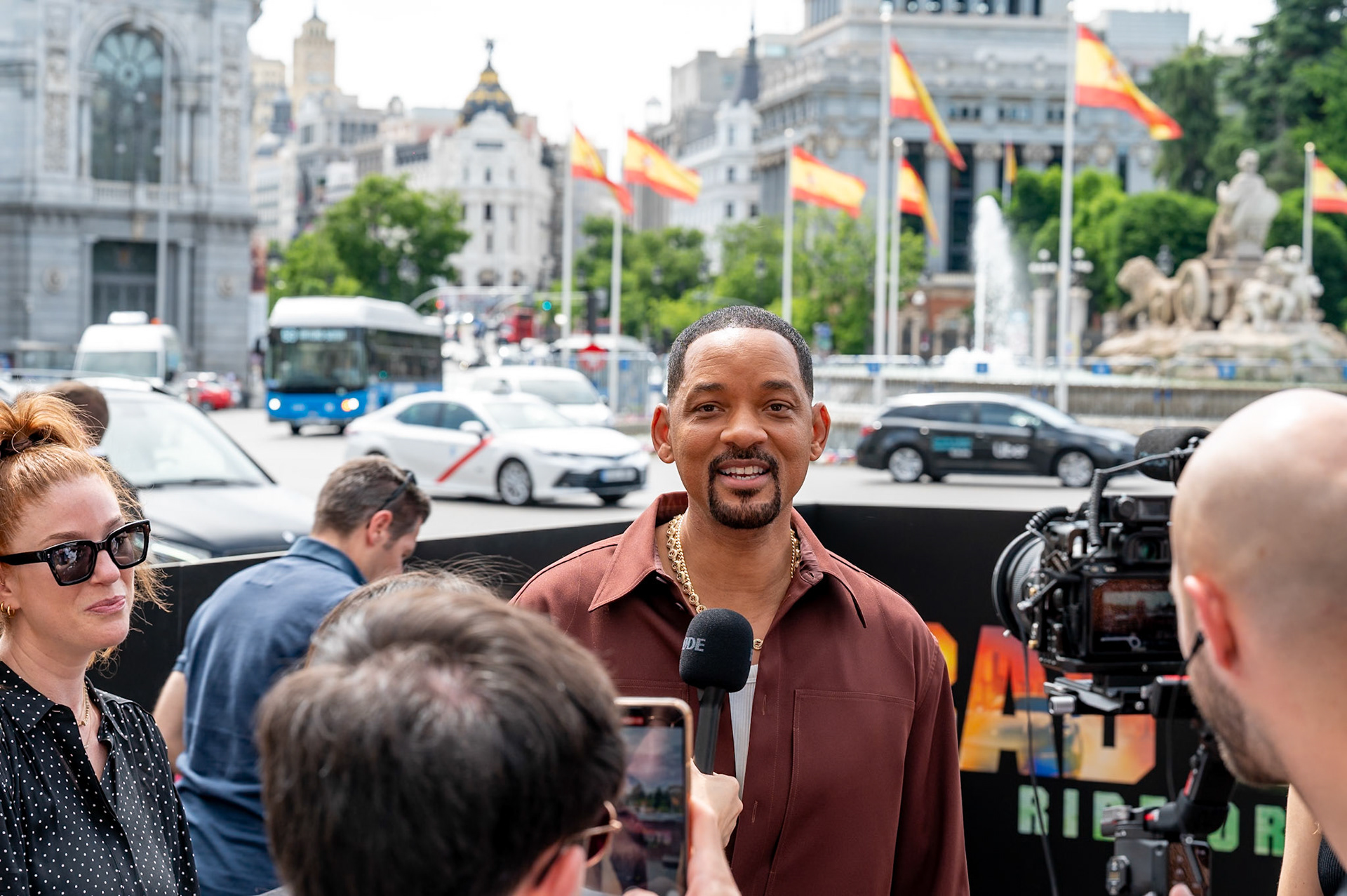 Madrid, Spain - May 26, 2024: Will Smith attends a photo call for Columbia Pictures BAD BOYS: RIDE OR DIE at Cibeles Place.