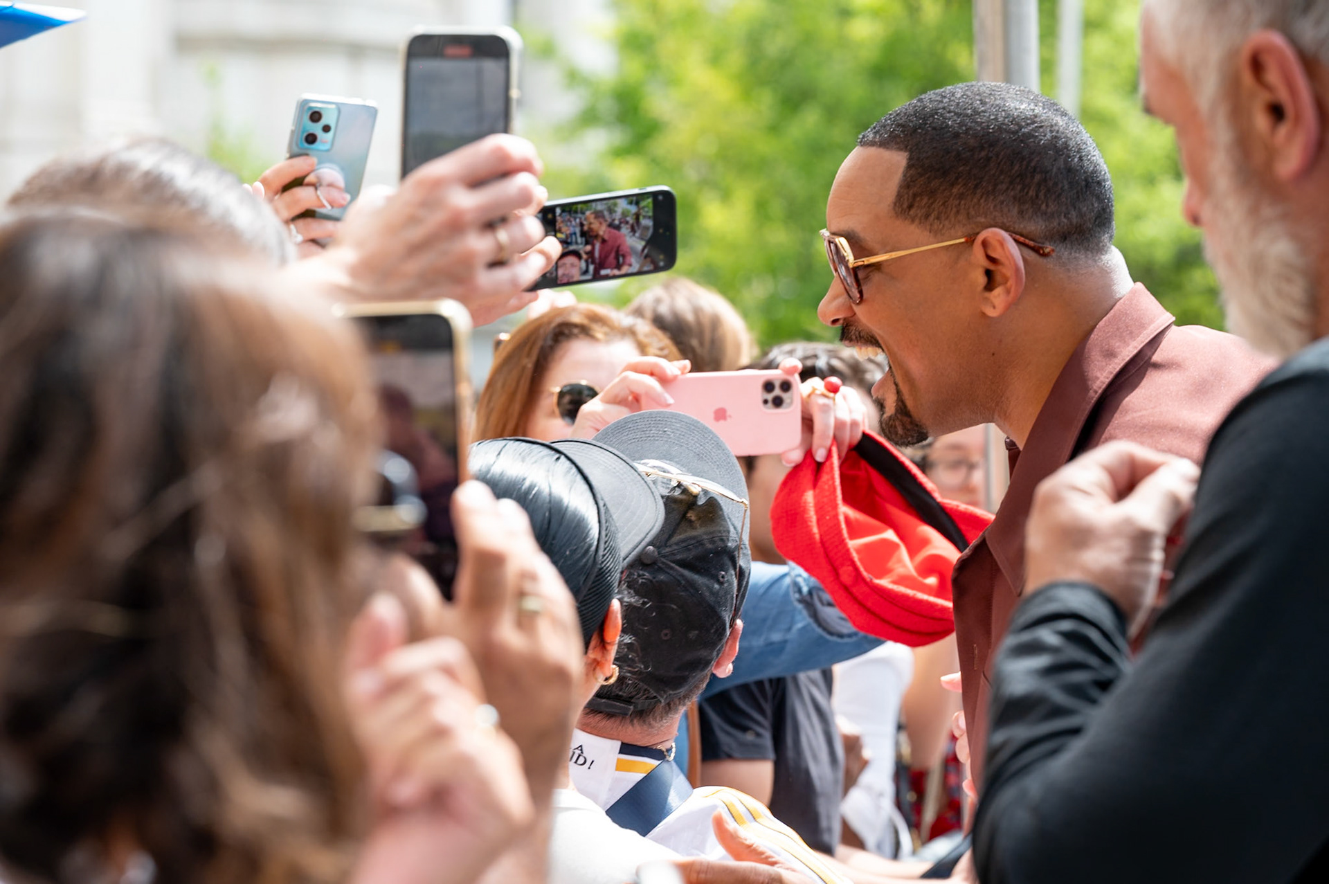 Madrid, Spain - May 26, 2024: Will Smith attends a photo call for Columbia Pictures BAD BOYS: RIDE OR DIE at Cibeles Place.