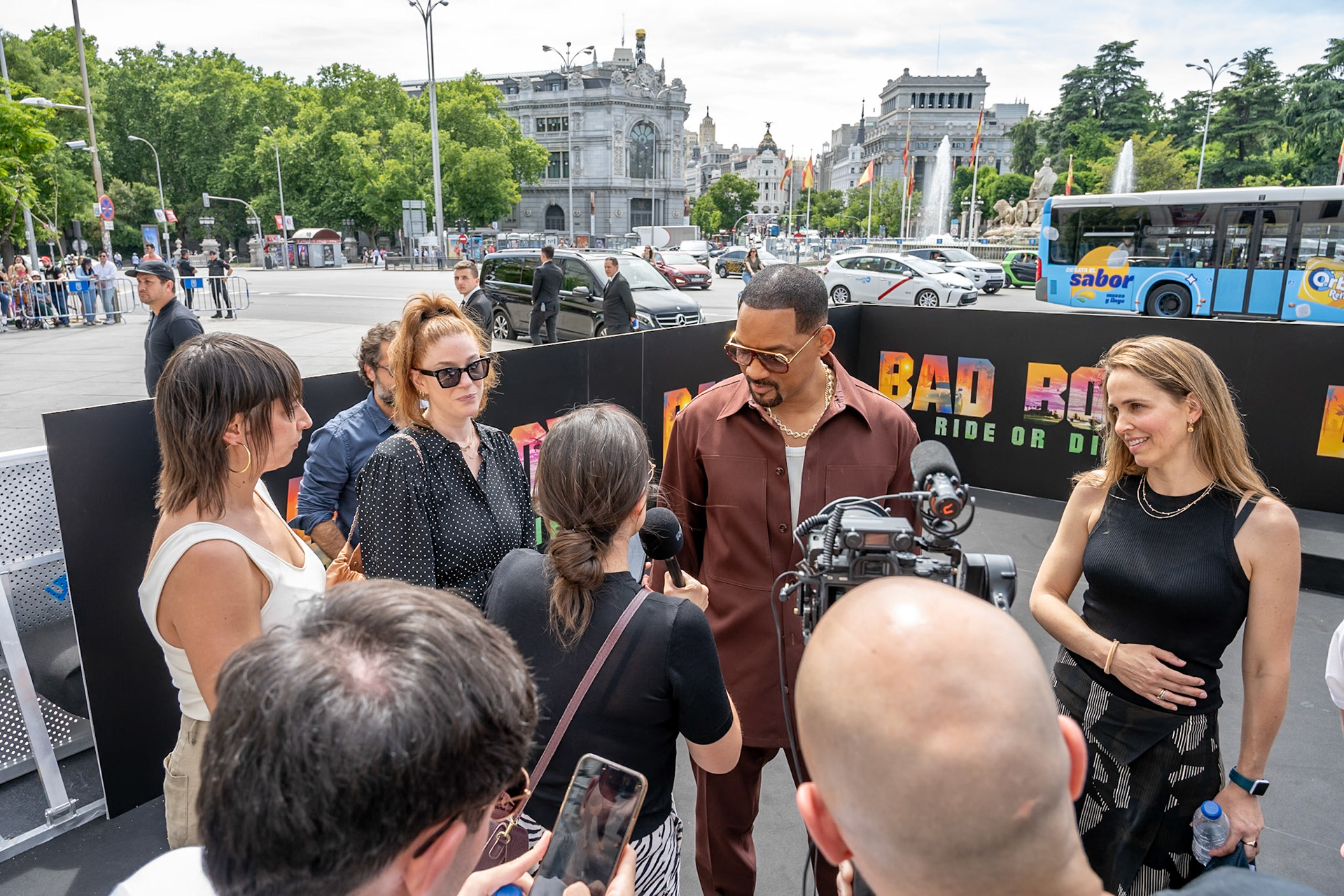 Madrid, Spain - May 26, 2024: Will Smith attends a photo call for Columbia Pictures BAD BOYS: RIDE OR DIE at Cibeles Place.