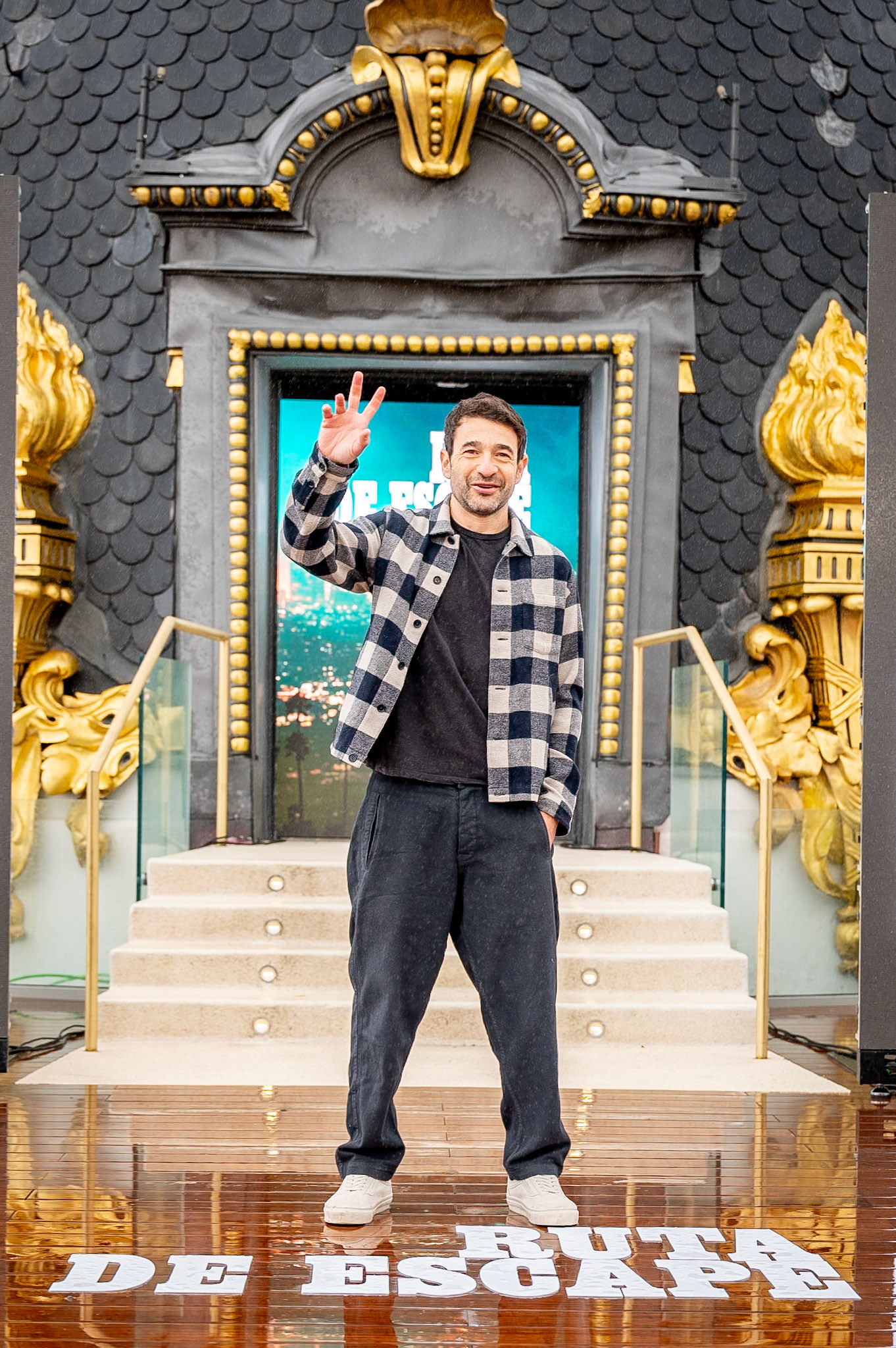 Madrid, Metropolitan Building. 27/01/2026 The Director Burt Layton attend to the press. Photo SONY PICTURES SPAIN/Goyo Conde