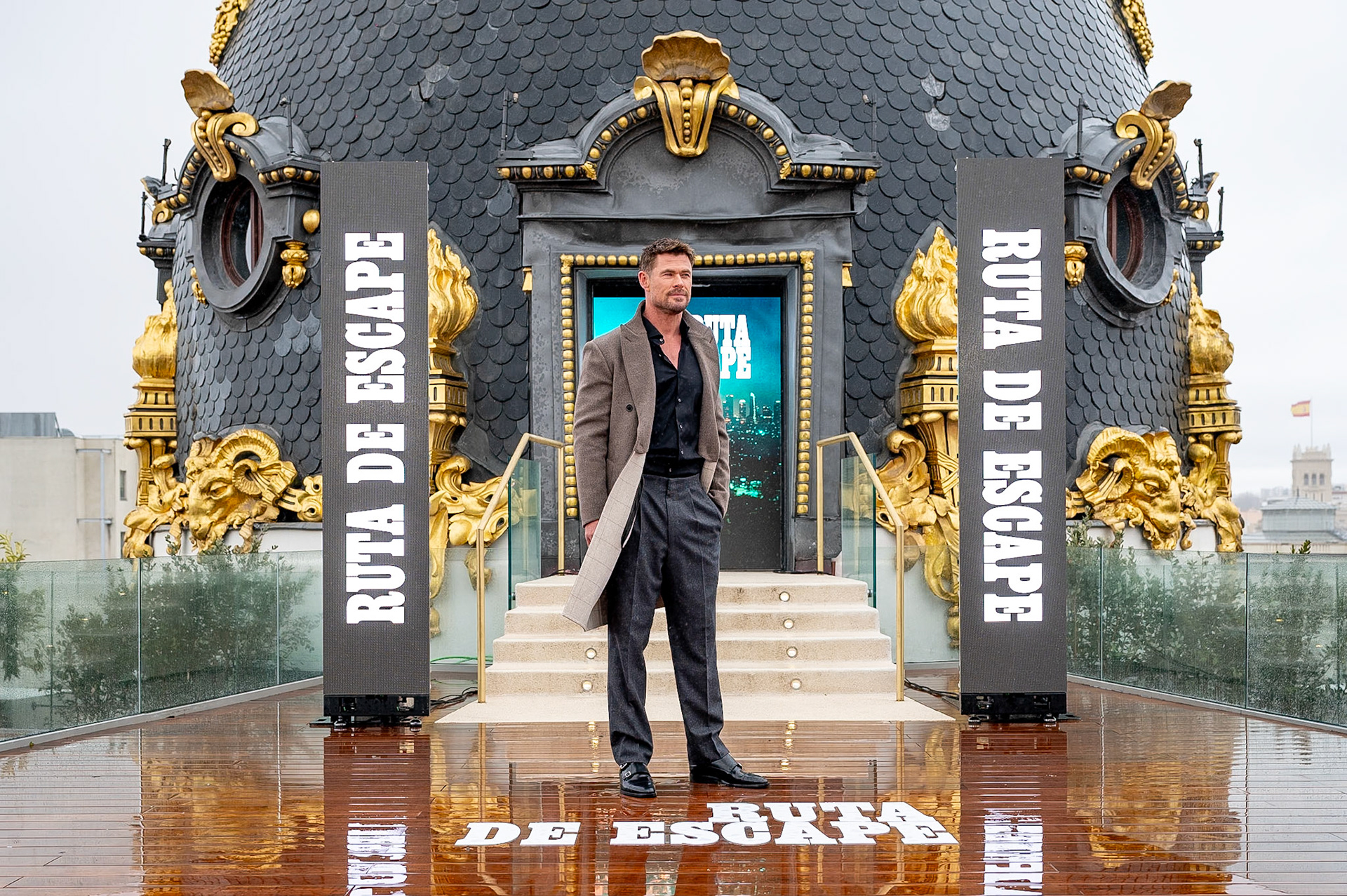 Madrid, Metropolitan Building. 27/01/2026 The Actor Chris Hemsworth attend to the press. Photo SONY PICTURES SPAIN/Goyo Conde