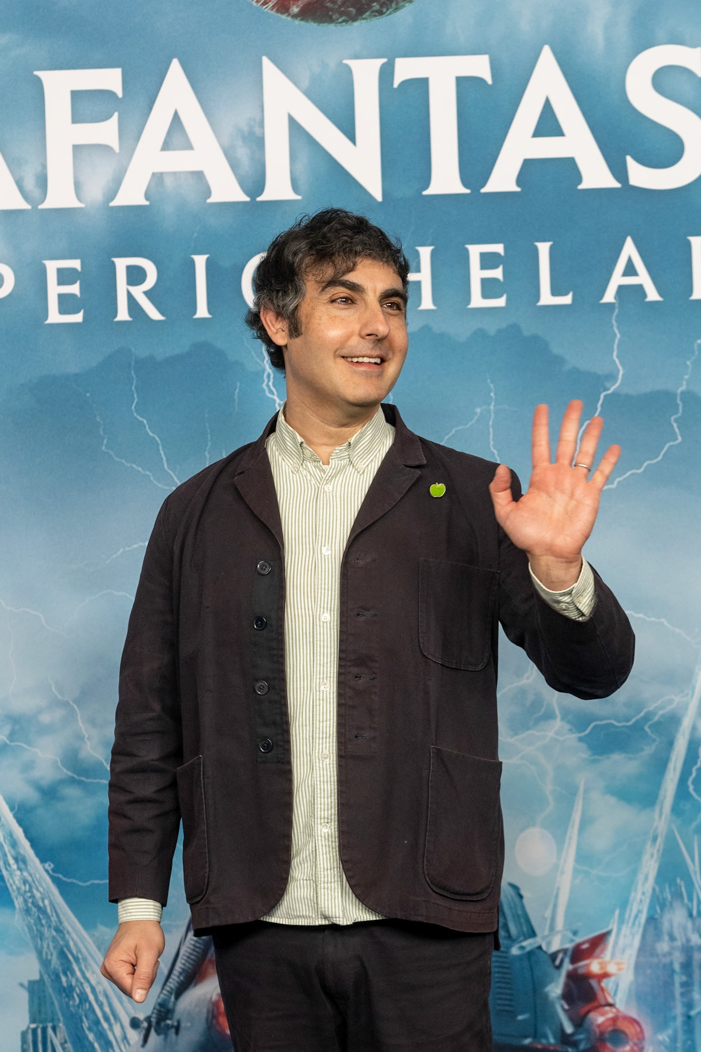 MADRID, SPAIN - MARCH 18: Gil Kenan attends the "Cazafantasmas: El Imperio Helado" Madrid photocall at Hotel Mandarin Oriental Ritz on March 18, 2024 in Madrid, Spain. (Photo by Goyo Conde/ Sony Pictures Entertainment Iberia)