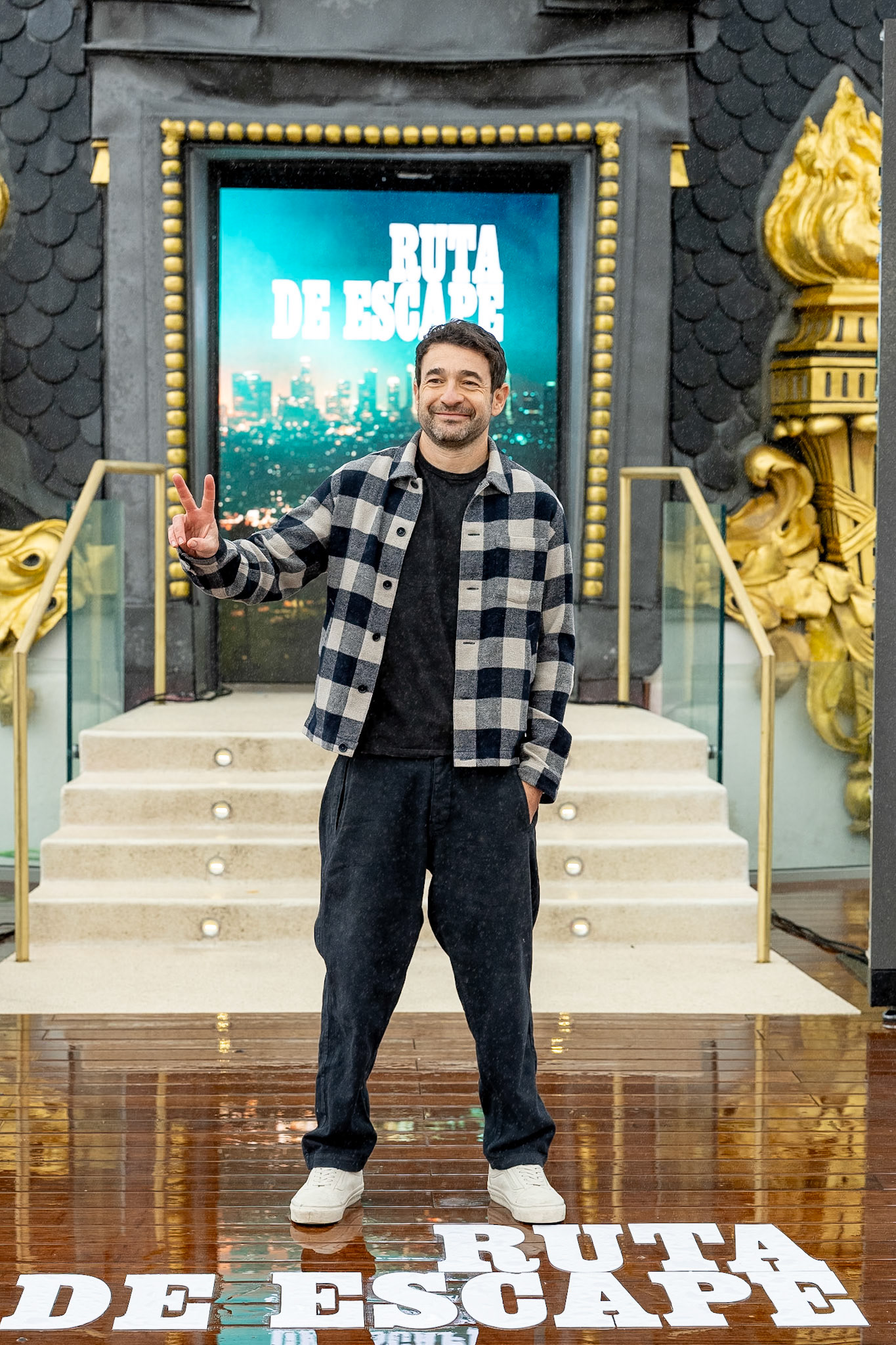 Madrid, Metropolitan Building. 27/01/2026 The Director Burt Layton attend to the press. Photo SONY PICTURES SPAIN/Goyo Conde