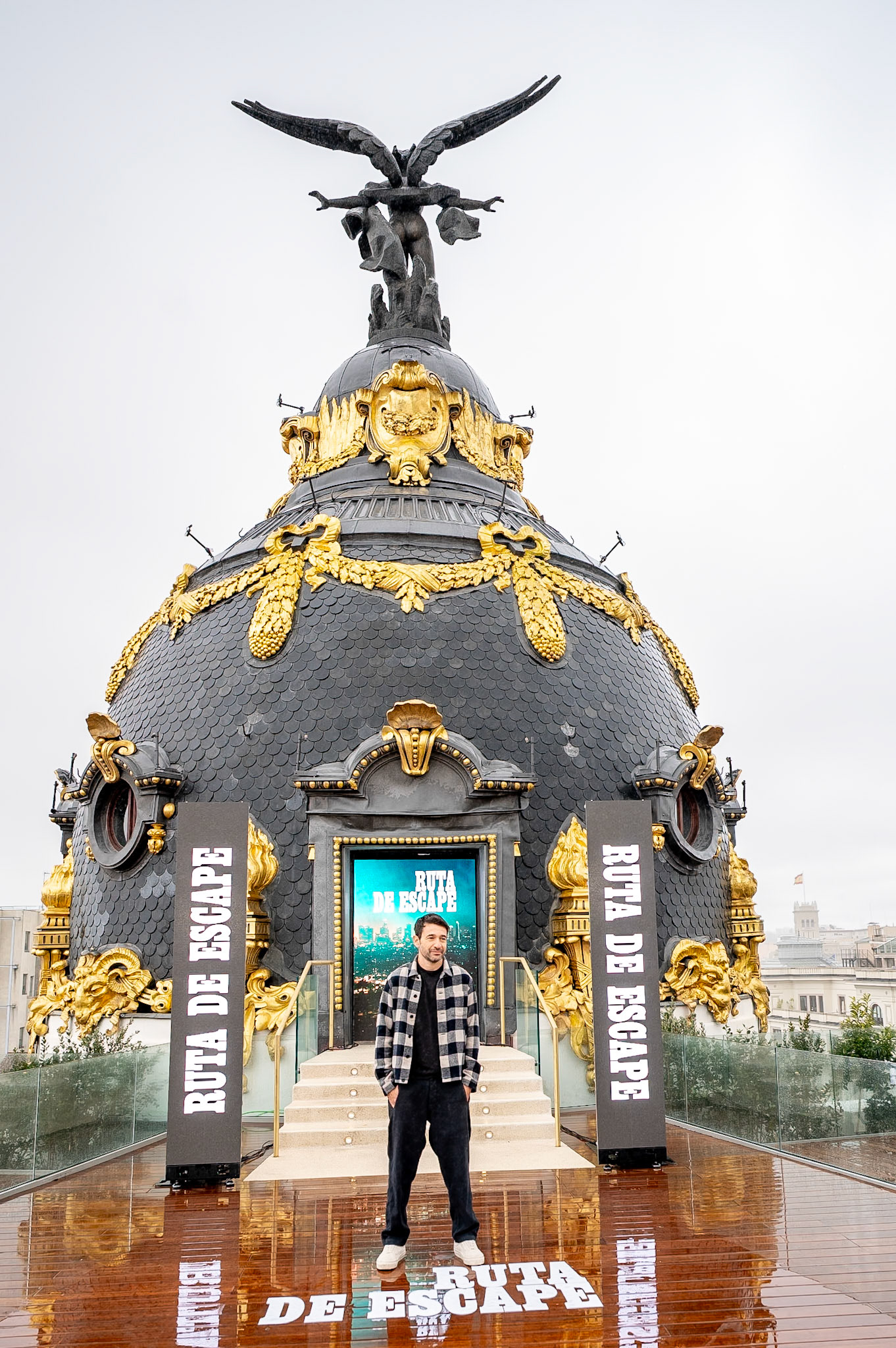 Madrid, Metropolitan Building. 27/01/2026 The Director Burt Layton attend to the press. Photo SONY PICTURES SPAIN/Goyo Conde