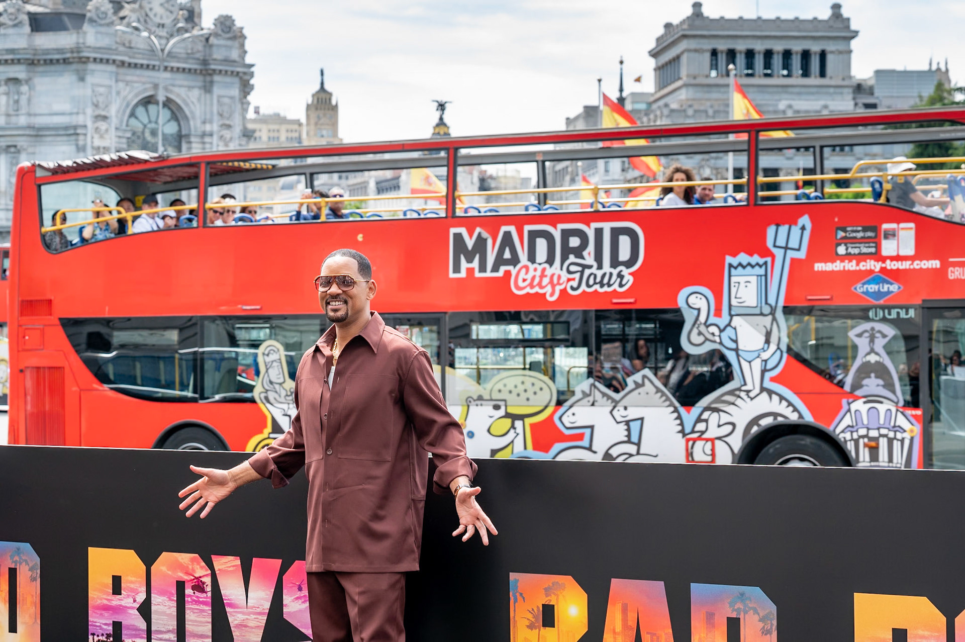 Madrid, Spain - May 26, 2024: Will Smith attends a photo call for Columbia Pictures BAD BOYS: RIDE OR DIE at Cibeles Place.