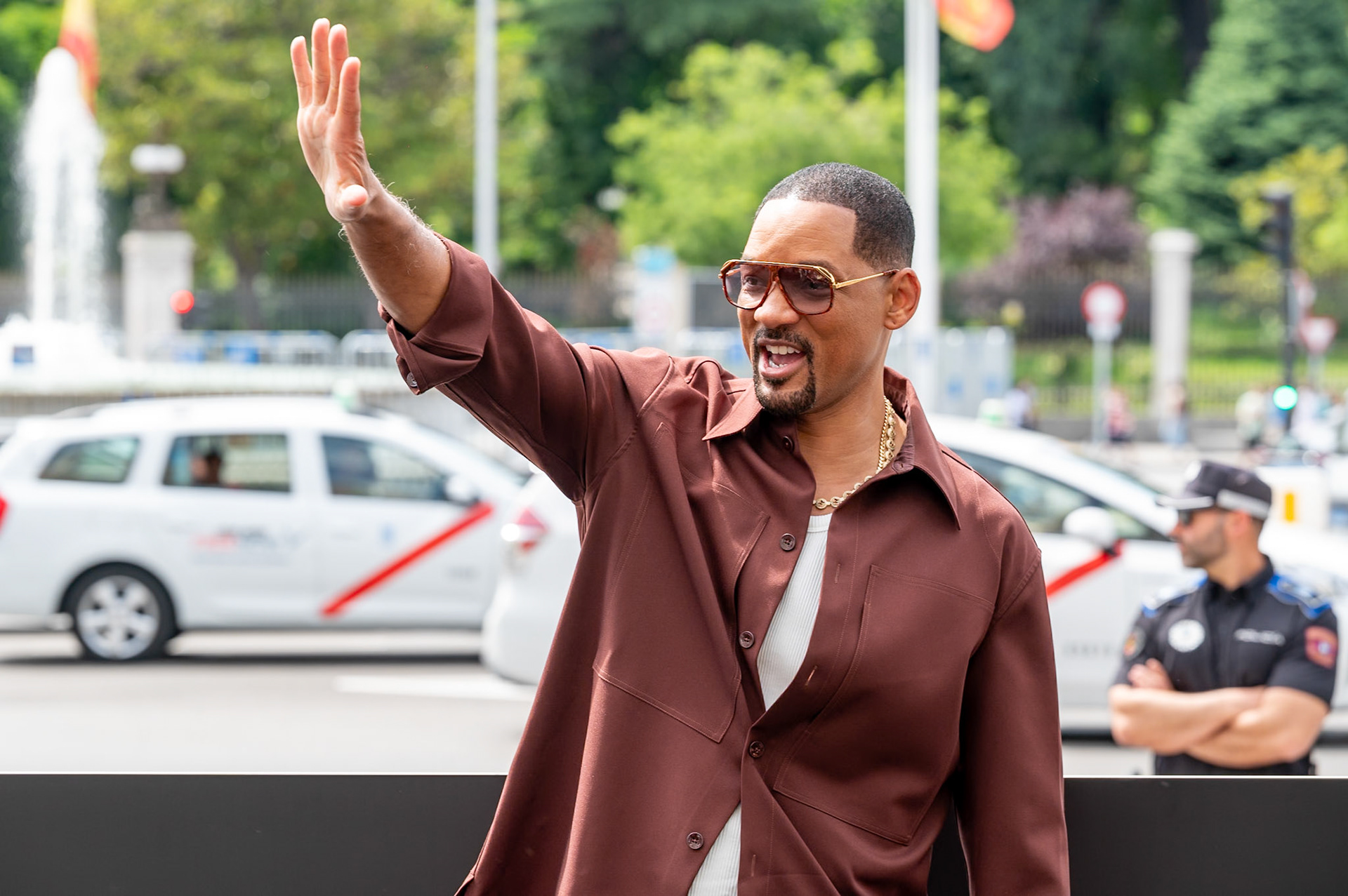 Madrid, Spain - May 26, 2024: Will Smith attends a photo call for Columbia Pictures BAD BOYS: RIDE OR DIE at Cibeles Place.