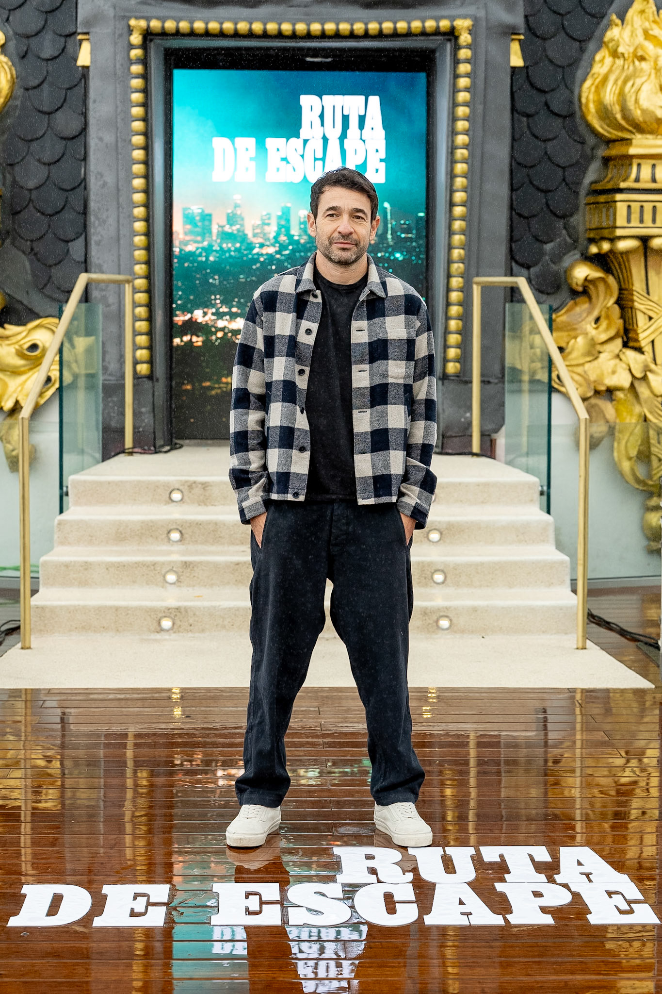 Madrid, Metropolitan Building. 27/01/2026 The Director Burt Layton attend to the press. Photo SONY PICTURES SPAIN/Goyo Conde