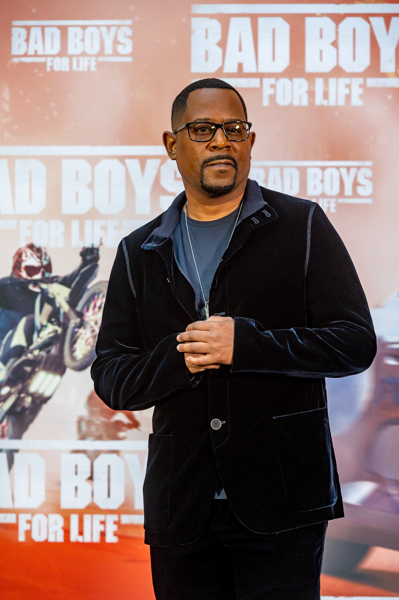 Madrid-Spain 08.01.2020: Martin Lawrence attends to the press at the presentation photocall of the appellate for Sony Pictures´ BAD BOYS FOR LIFE