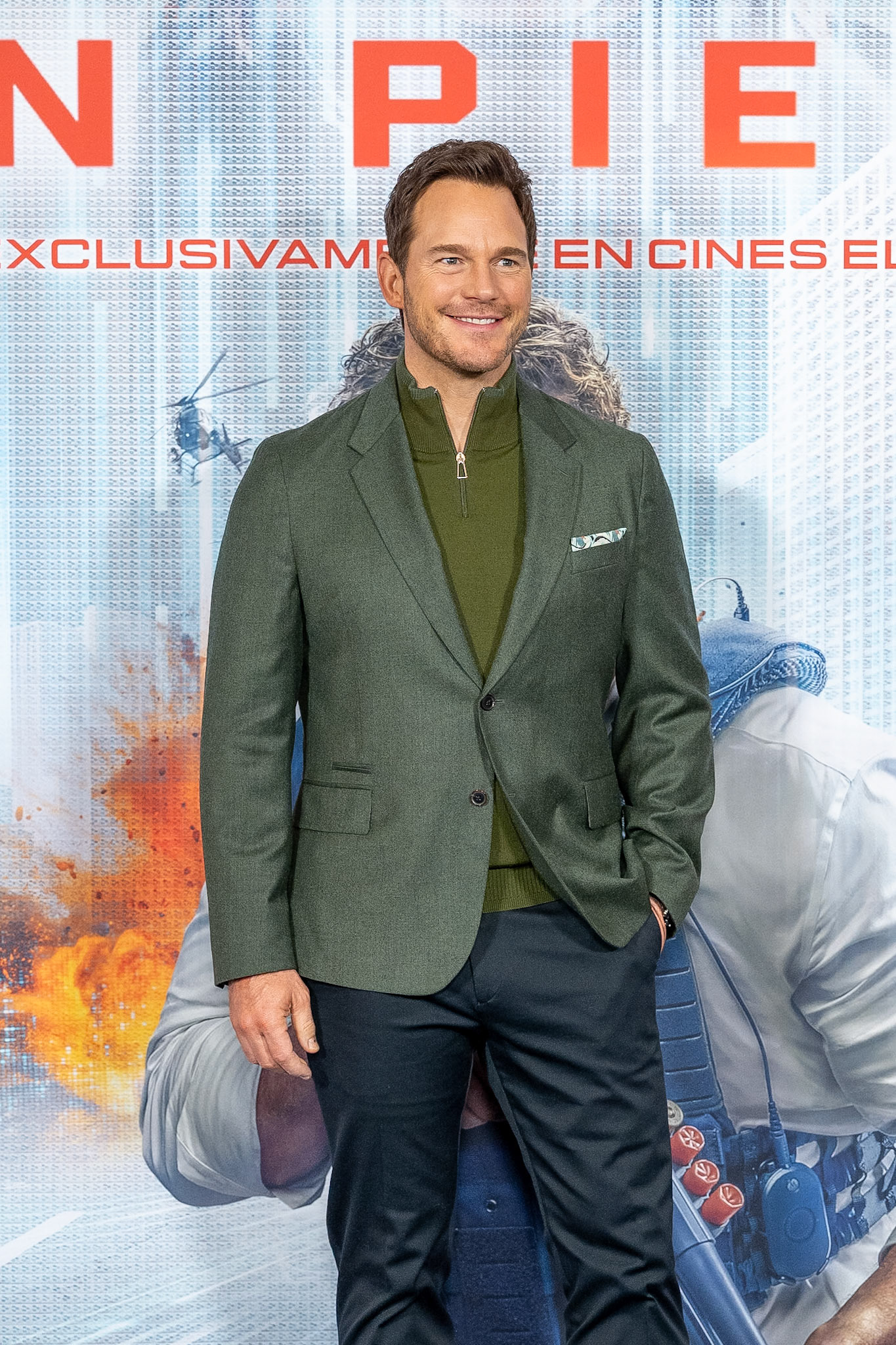 MADRID, SPAIN - JANUARY 09: Actor Chris Pratt attends the ''Sin Piedad'' photocall at the Four Seasons Hotel on January 09, 2026 in Madrid, Spain. (Photo by Goyo Conde)