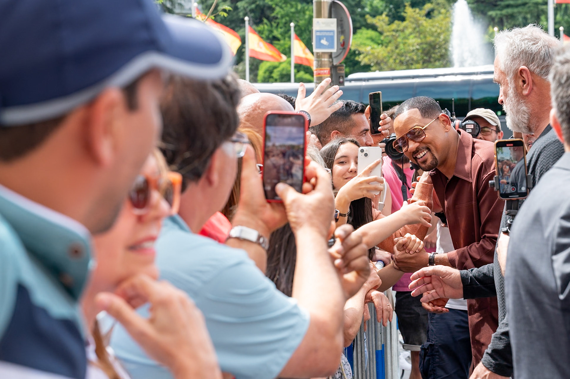 Madrid, Spain - May 26, 2024: Will Smith attends a photo call for Columbia Pictures BAD BOYS: RIDE OR DIE at Cibeles Place.