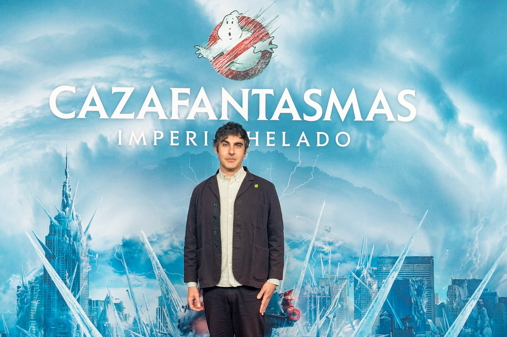 MADRID, SPAIN - MARCH 18: Gil Kenan attends the "Cazafantasmas: El Imperio Helado" Madrid photocall at Hotel Mandarin Oriental Ritz on March 18, 2024 in Madrid, Spain. (Photo by Goyo Conde/ Sony Pictures Entertainment Iberia)