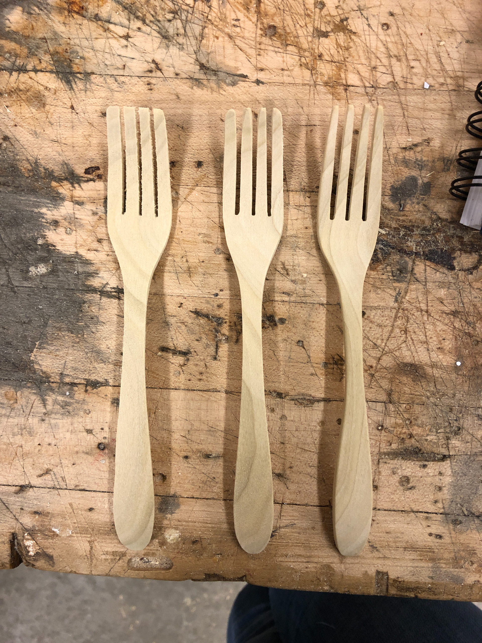 fork making progression