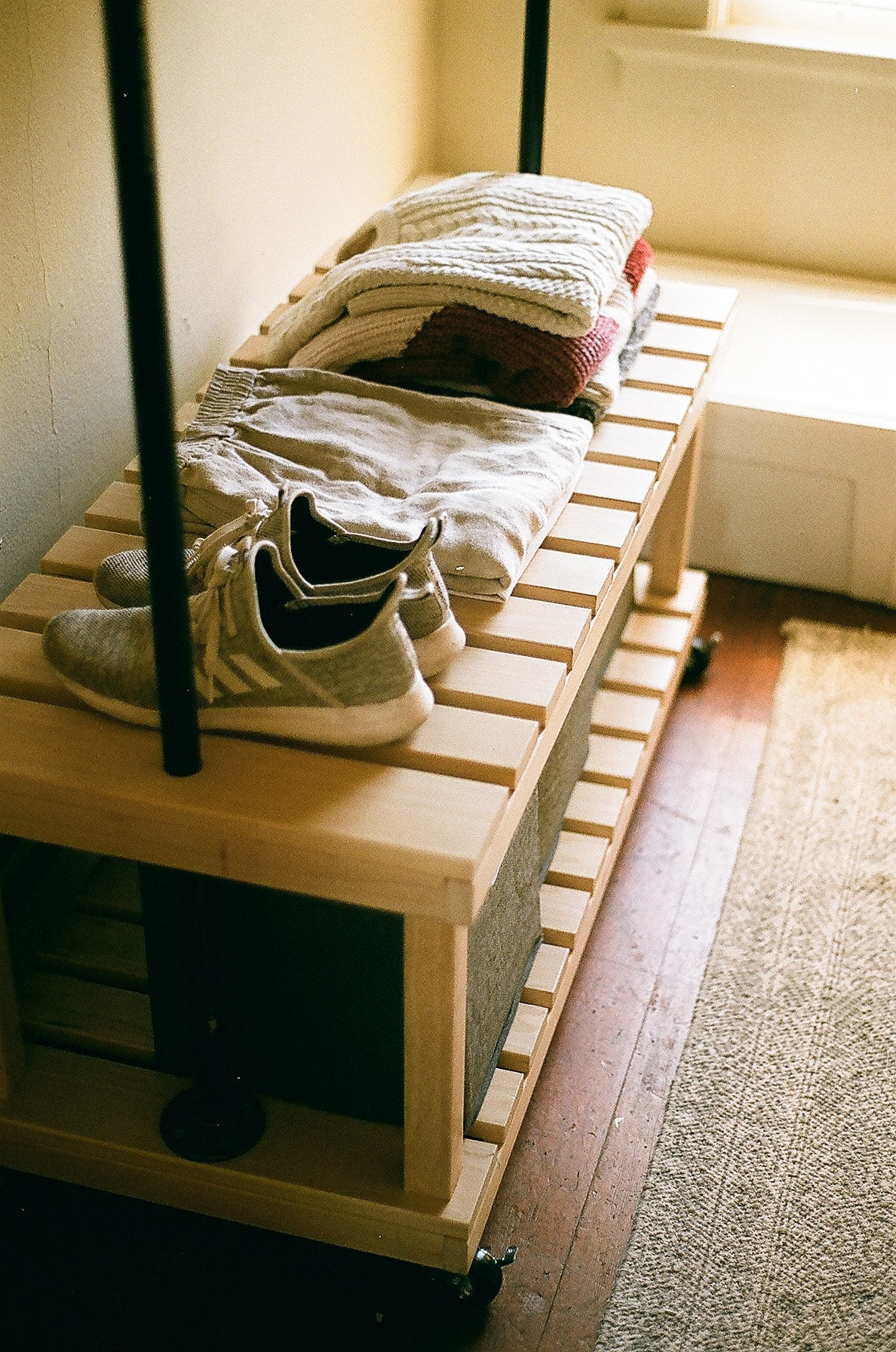 standing closet