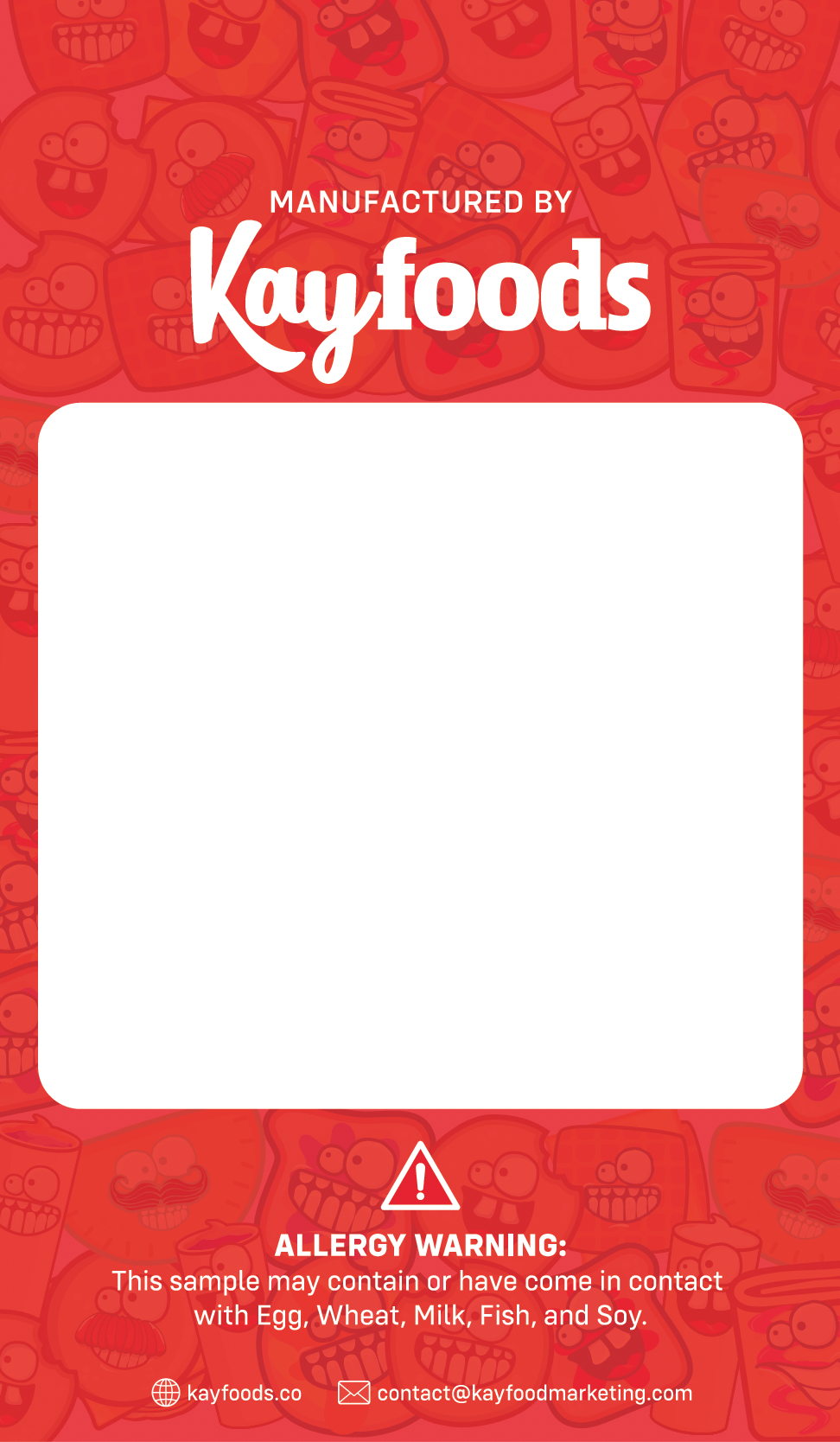 Sample Bag Design (Front)