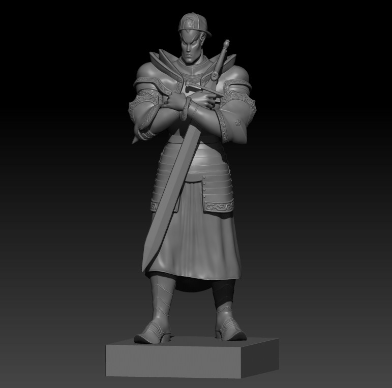 3D rendering from a sketch
