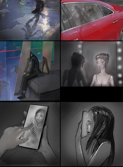 Early storyboarding
