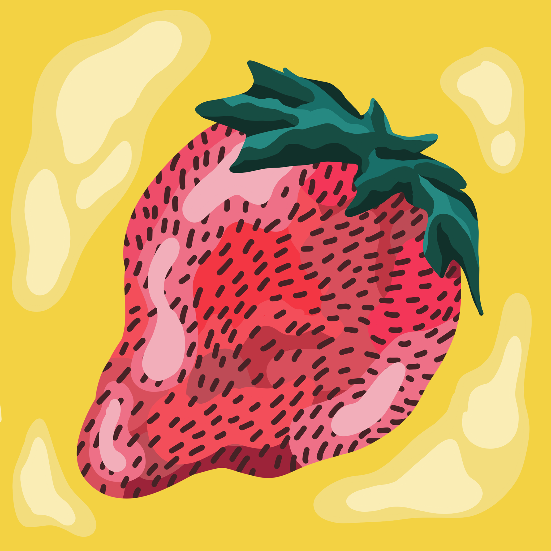 Fruit Study | Digital Illustration | 2020