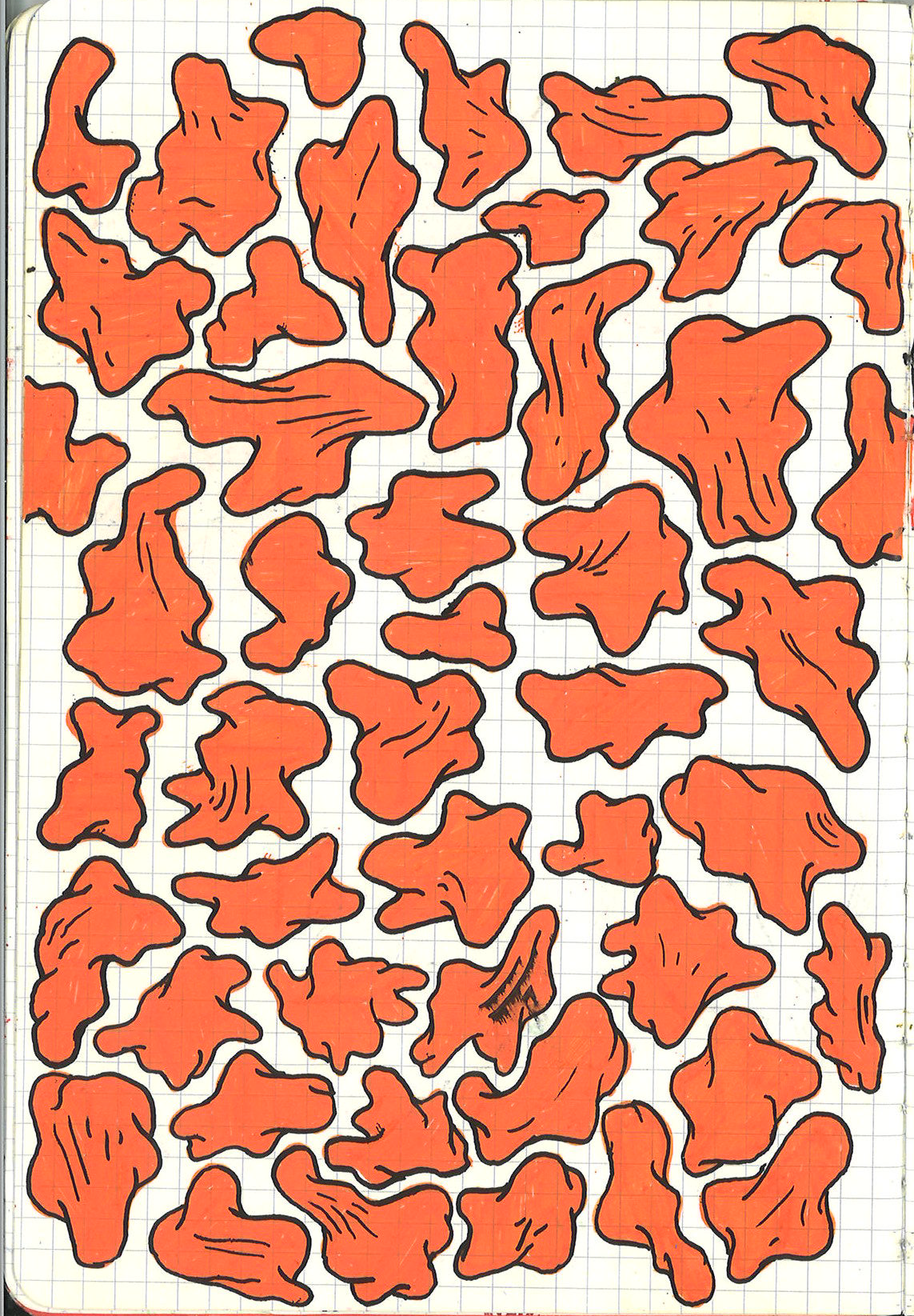 (First) Form Study | Posca Pens | 2018