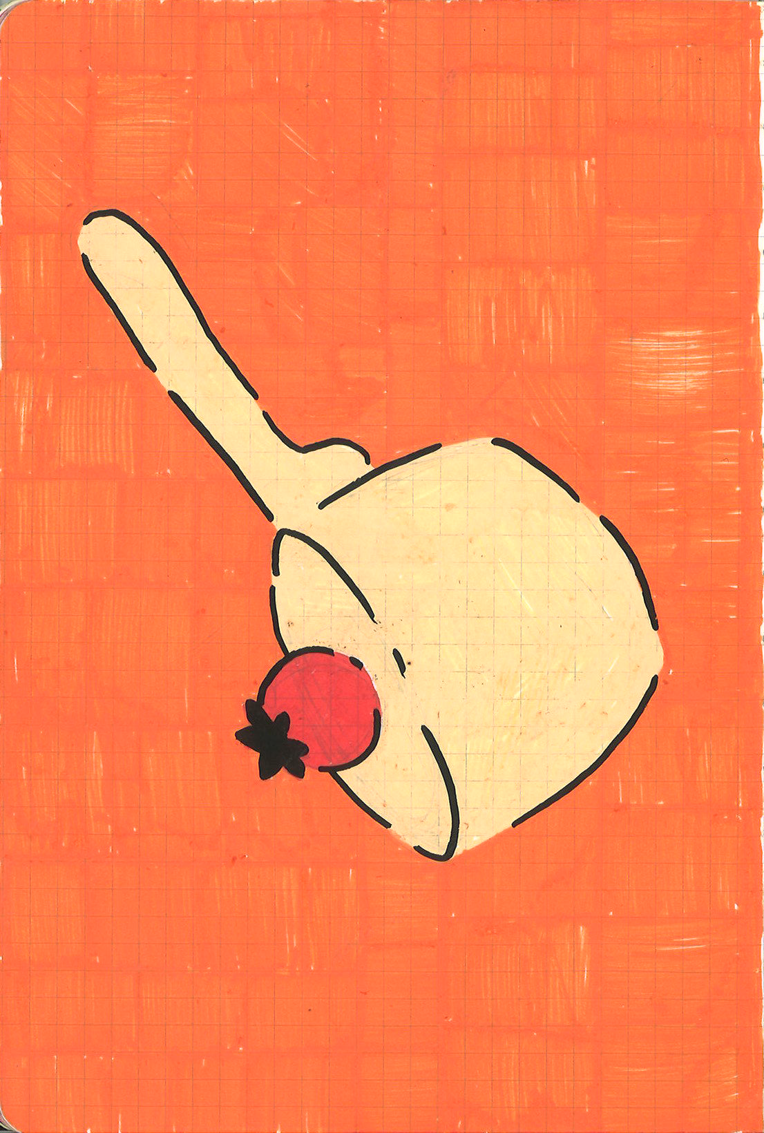 Tomato Study | Mixed Media | 2019