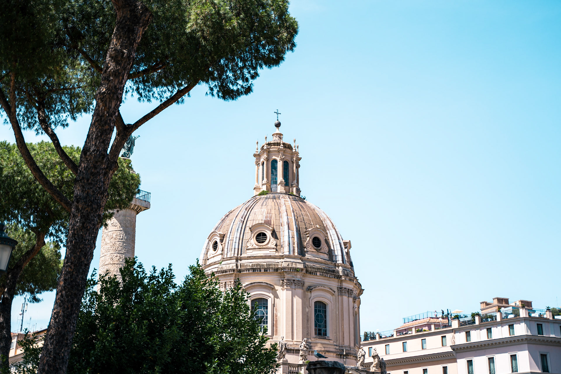The Church of the Most Holy Name of Mary at the Trajan Forum