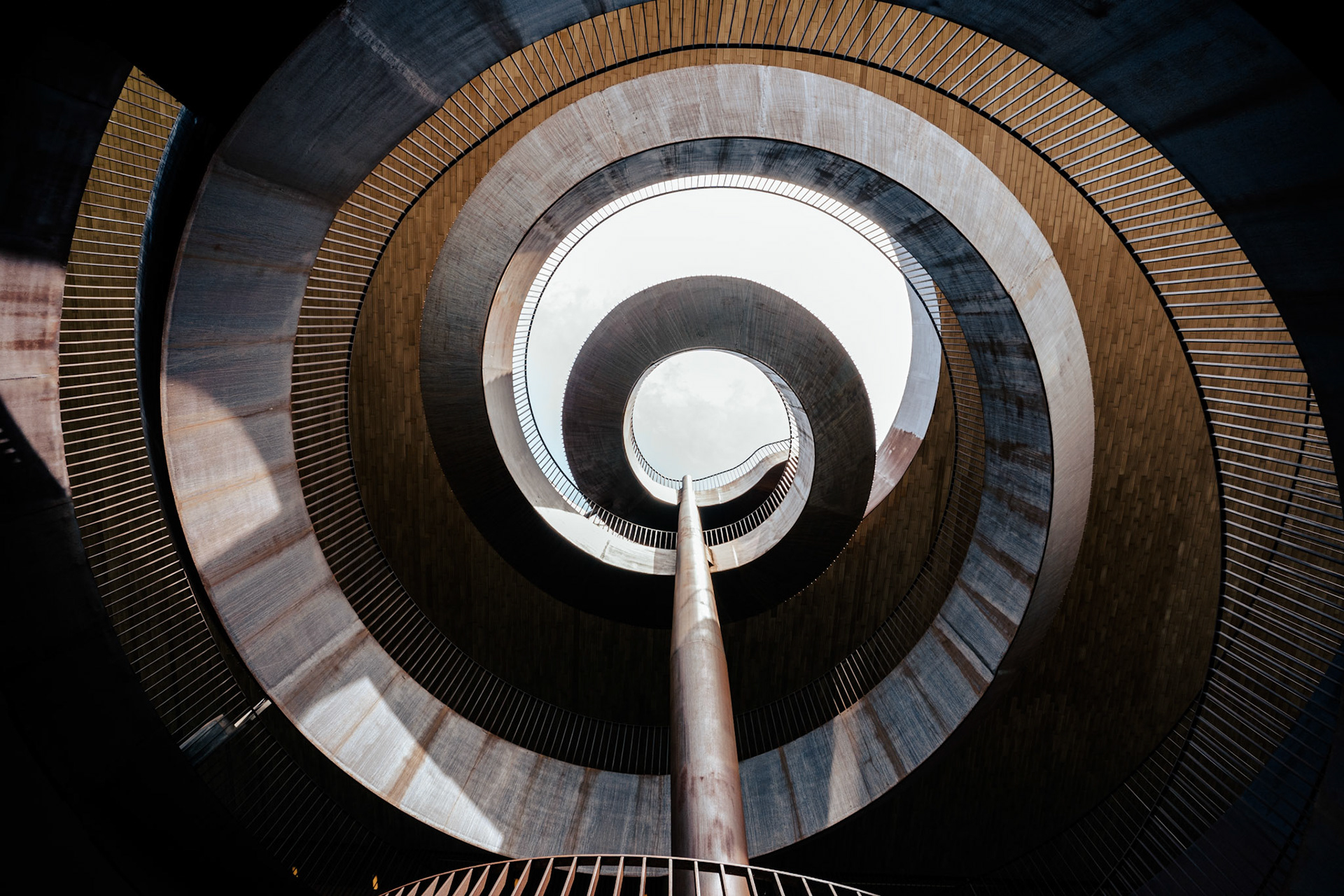 Stairwell at the Antinori nel Chianti Classico vineyard