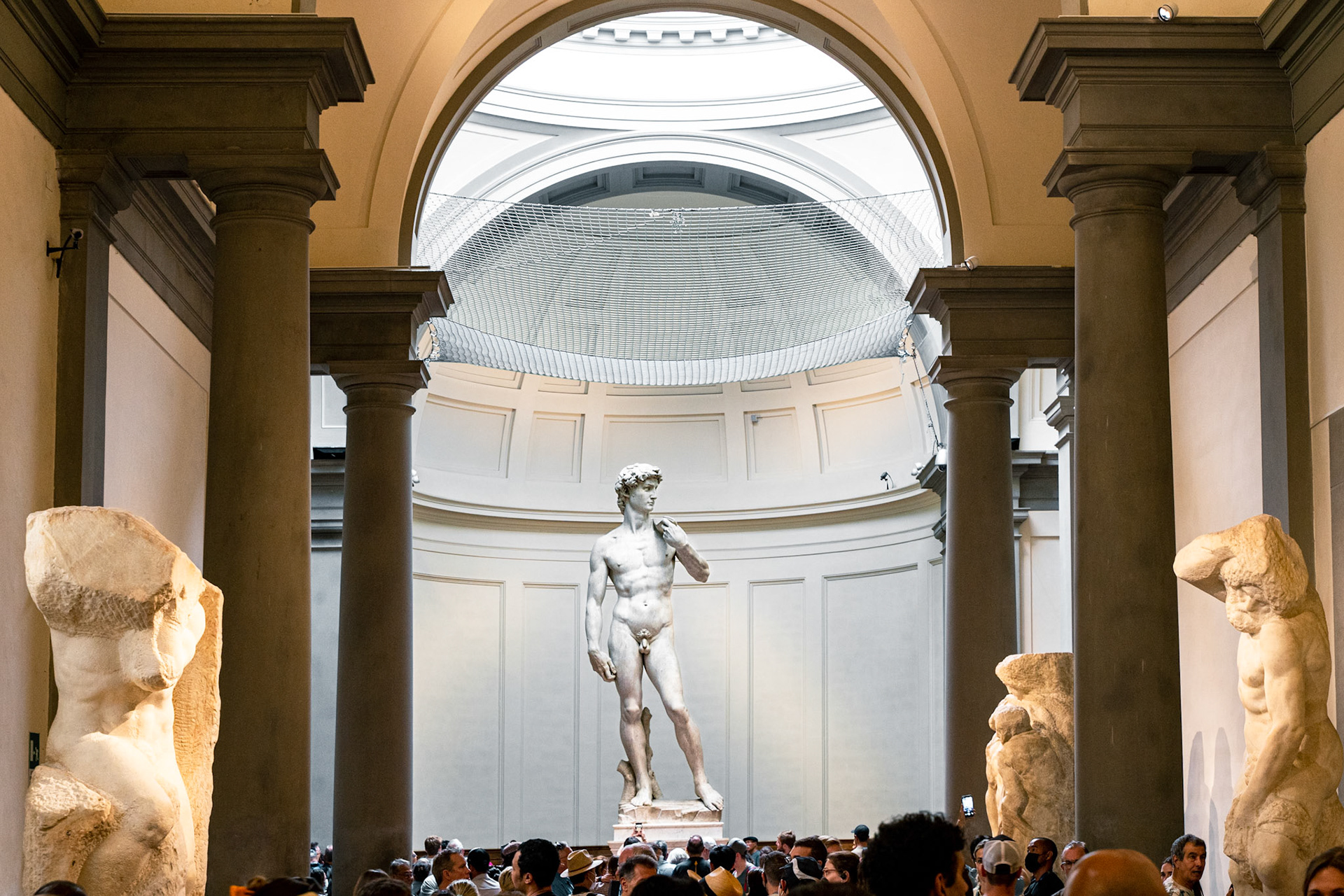 The Statue of David at Galleria dell'Accademia