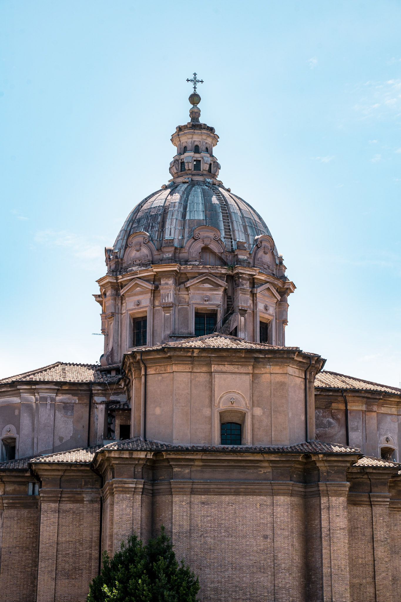 The Church of Santi Luca e Martina