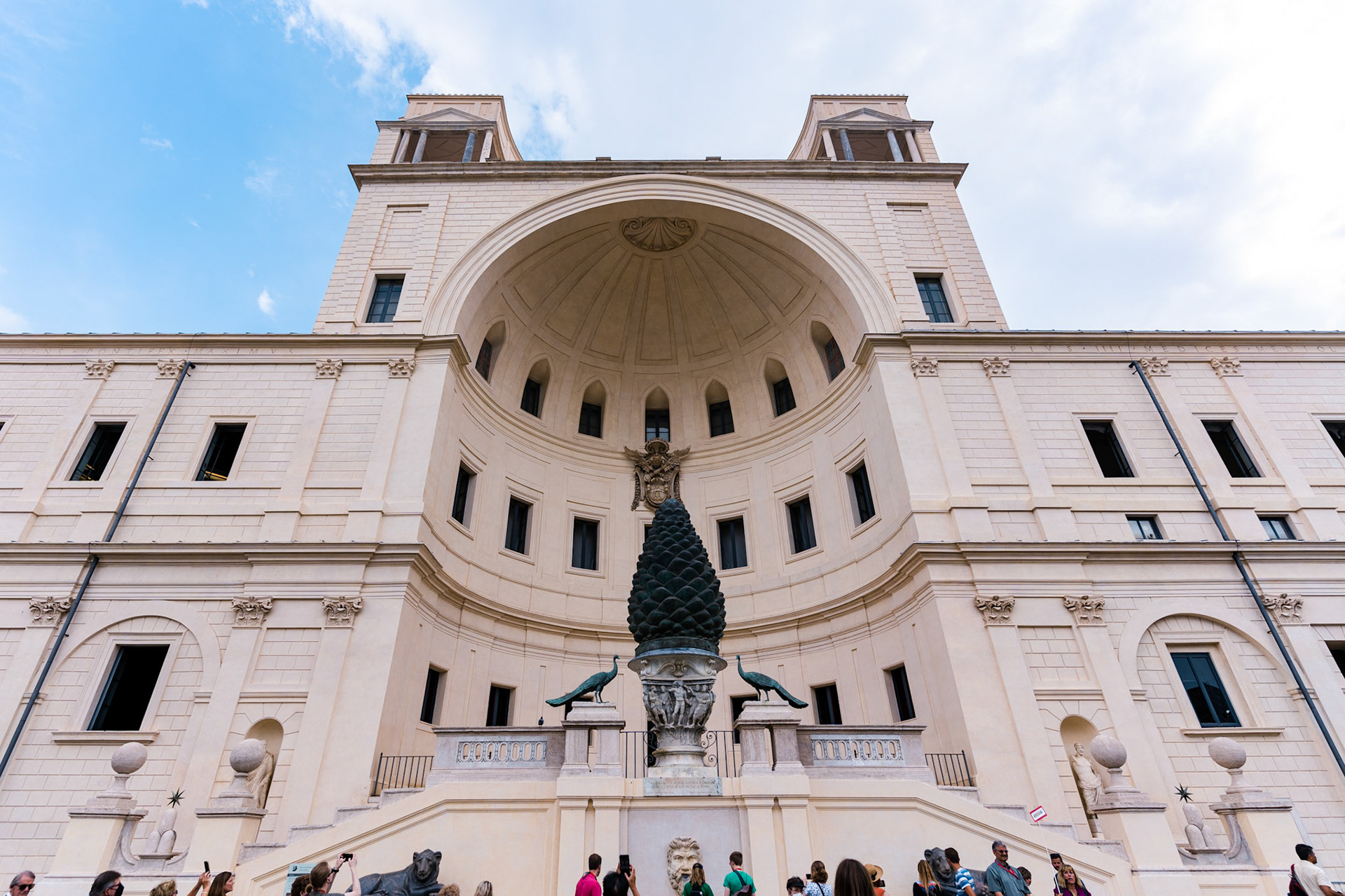 Fontana della Pigna in the Pine Cone Garden of the Vatican