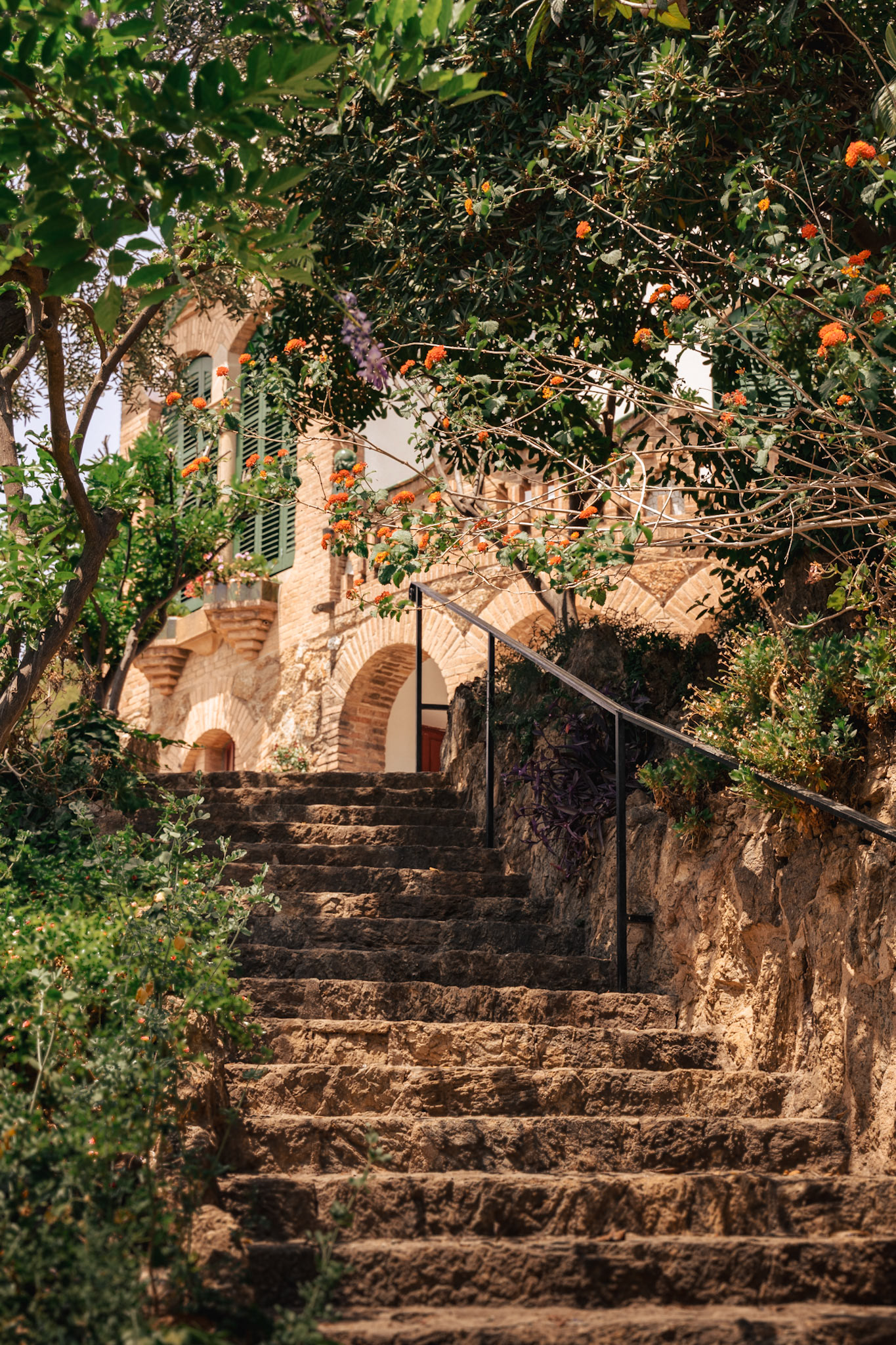 Stairwell in Park Güell