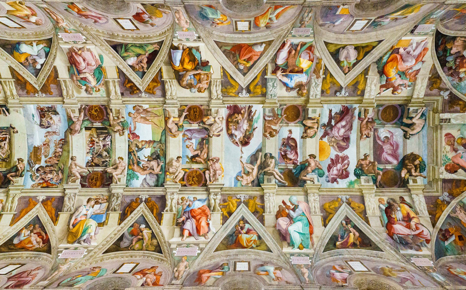 Ceiling of the Sistine Chapel