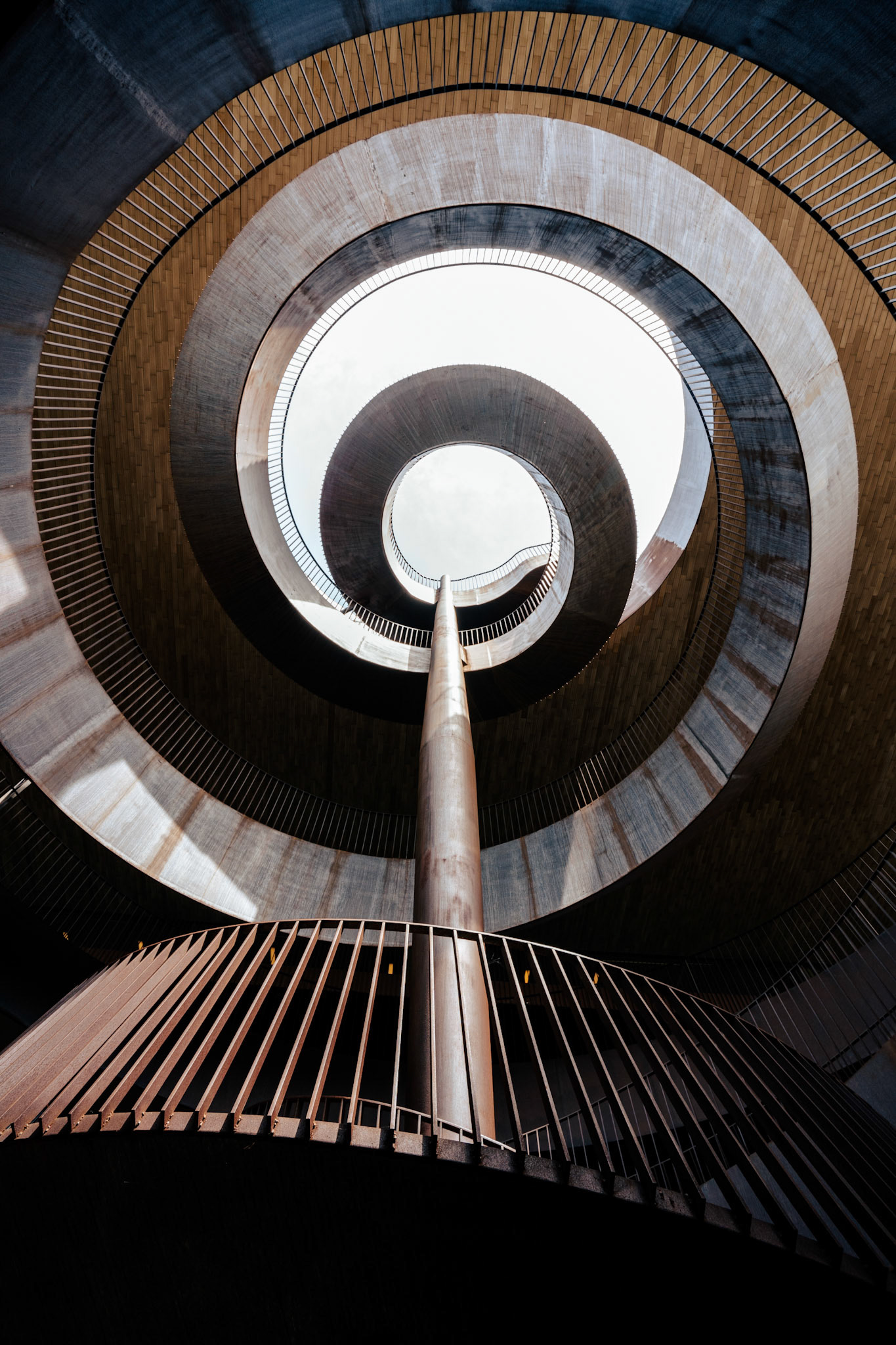 Stairwell at the Antinori nel Chianti Classico vineyard