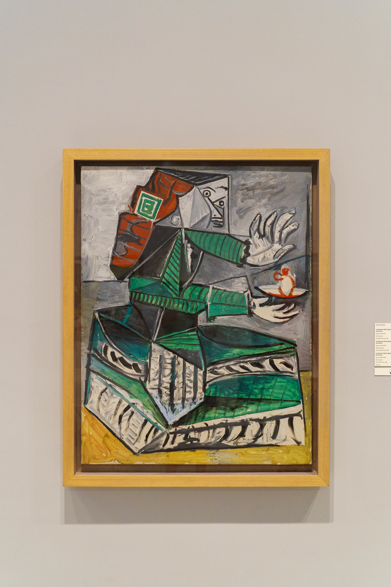 "Las Meninas (Maria Agustina Sarmiento)" by Pablo Picasso at the Picasso Museum in Barcelona