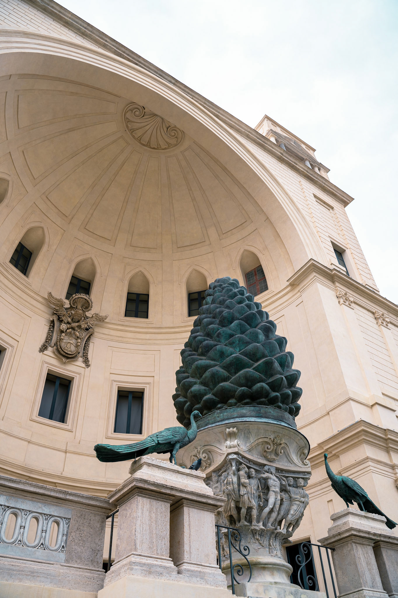 Fontana della Pigna in the Pine Cone Garden of the Vatican