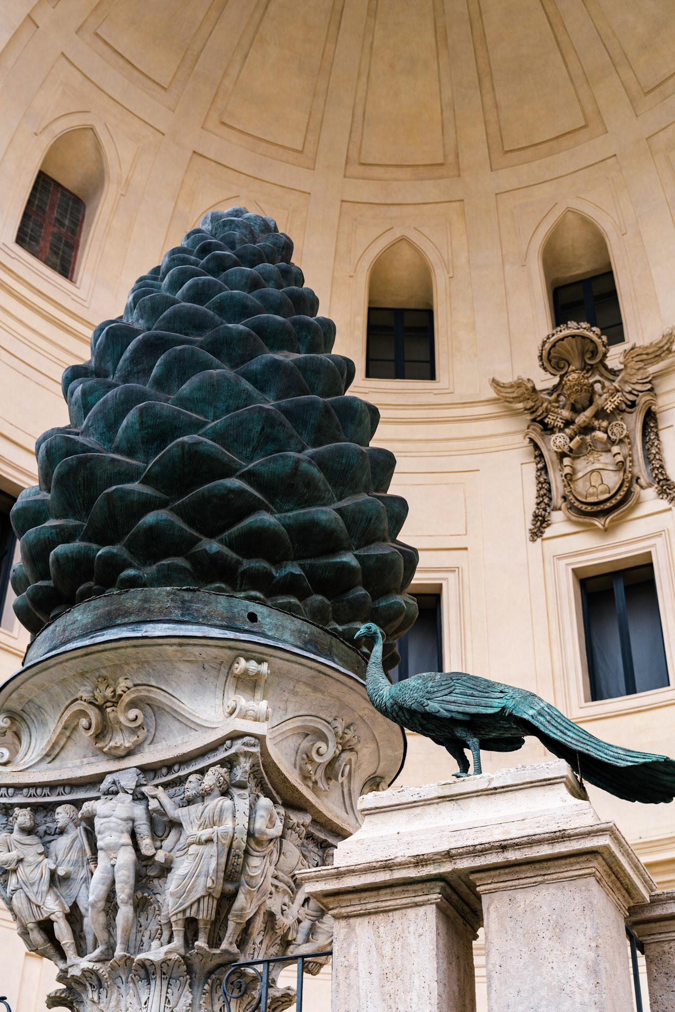 Fontana della Pigna in the Pine Cone Garden of the Vatican