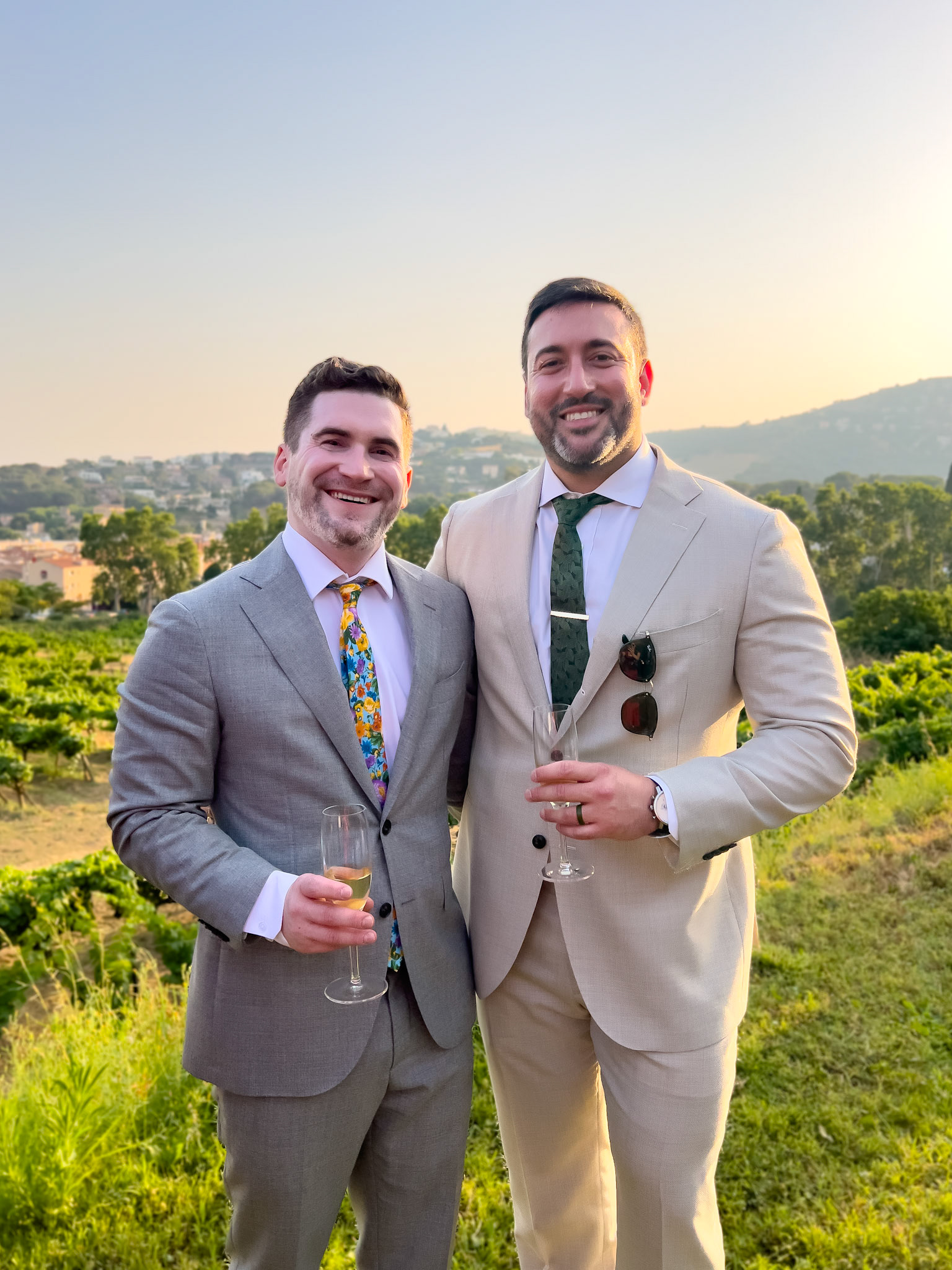 Austin and Dave at Bouquet d'Alella