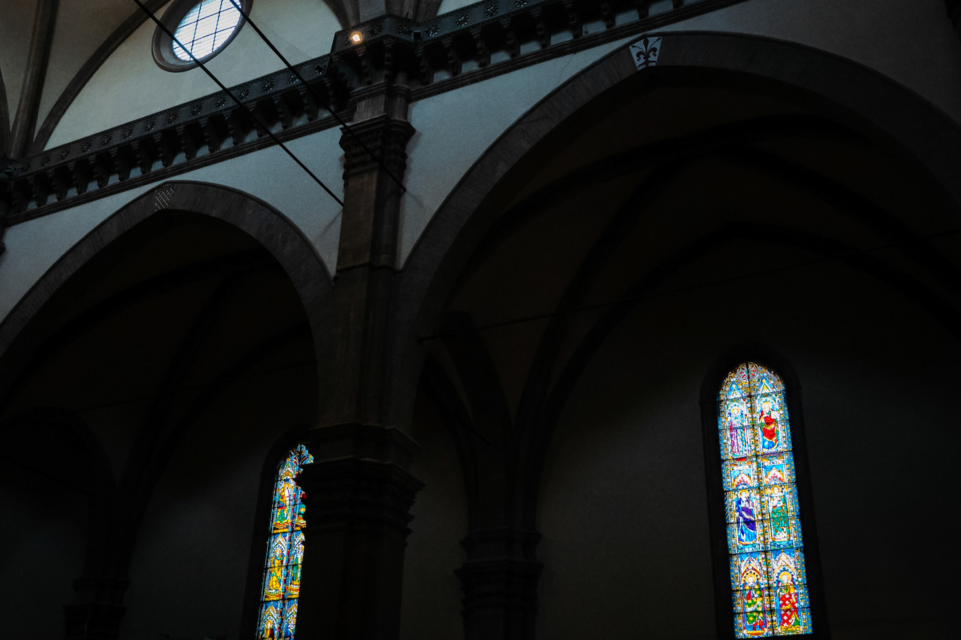 Inside the Cathedral of Florence, the Duomo